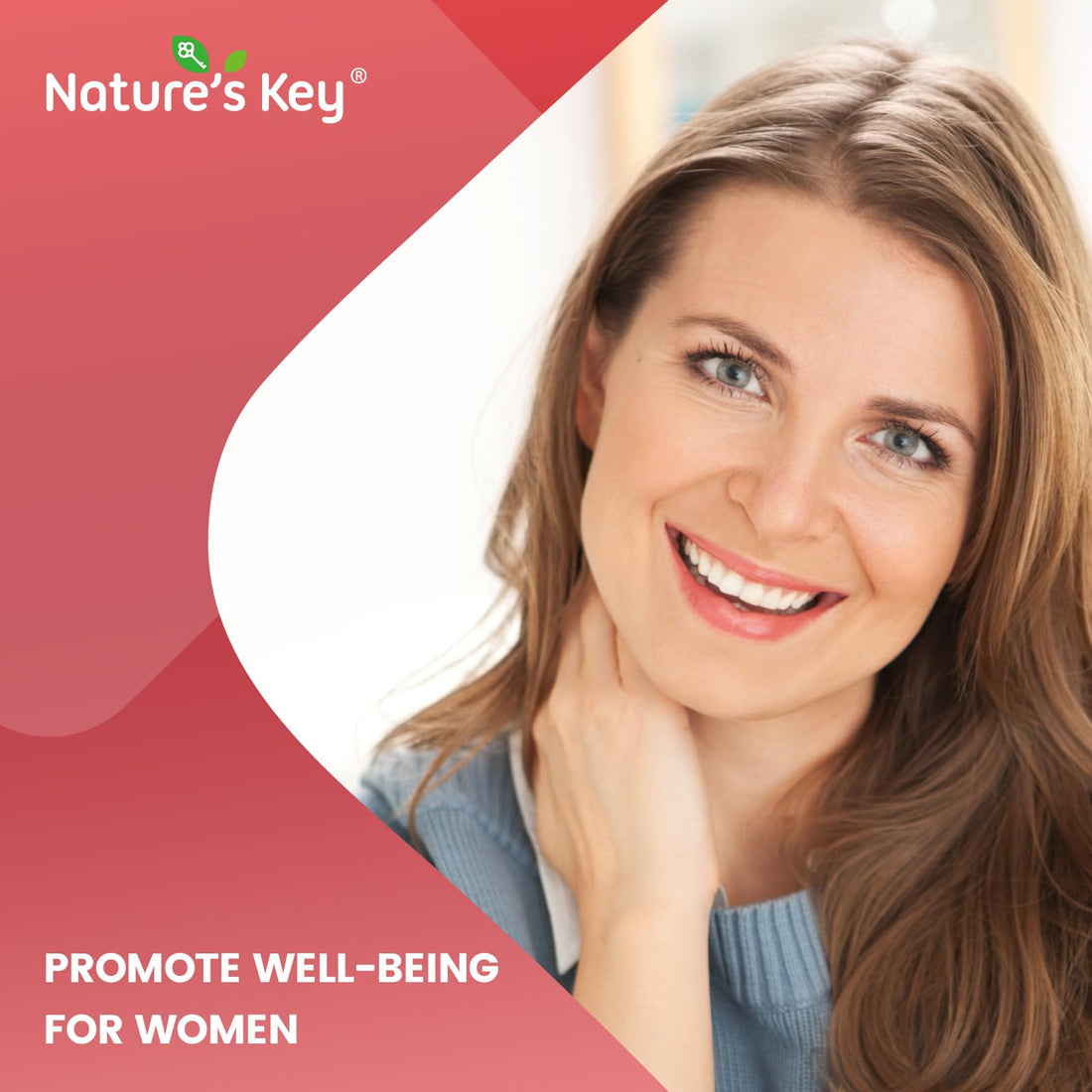 Nature's Key Women's Strawberry Flavored Multivitamin Gummies, 90 Count, Immune Support, 18 Essential Vitamins, Niacin, Pantothenic Acid, Biotin, Calcium & Folic Acid