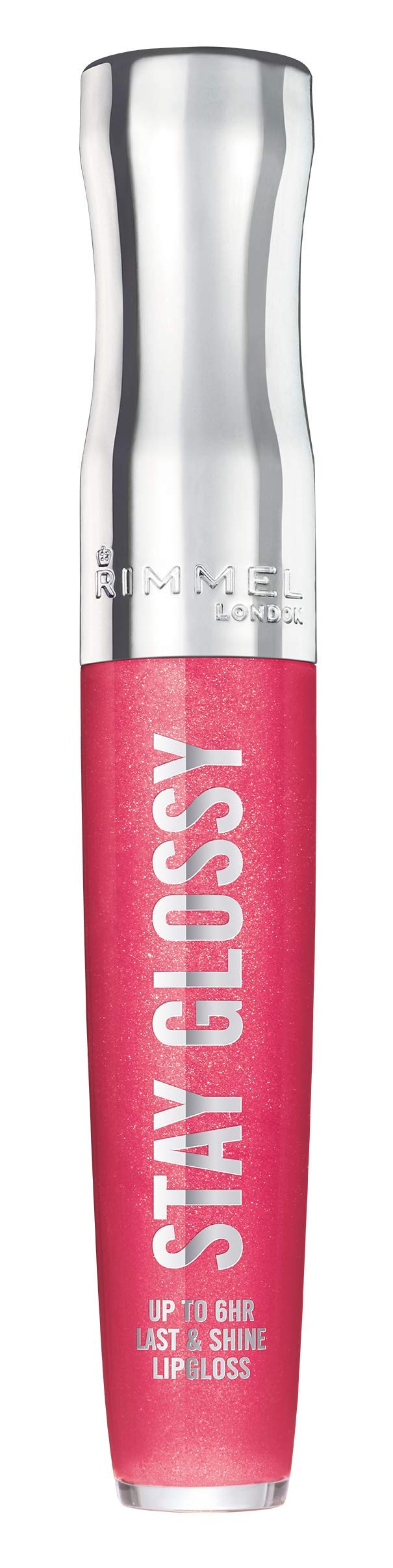 Rimmel Stay Glossy 6HR Lip Gloss, Ready to Flamingle, 0.18 Fl Oz (Pack of 1)