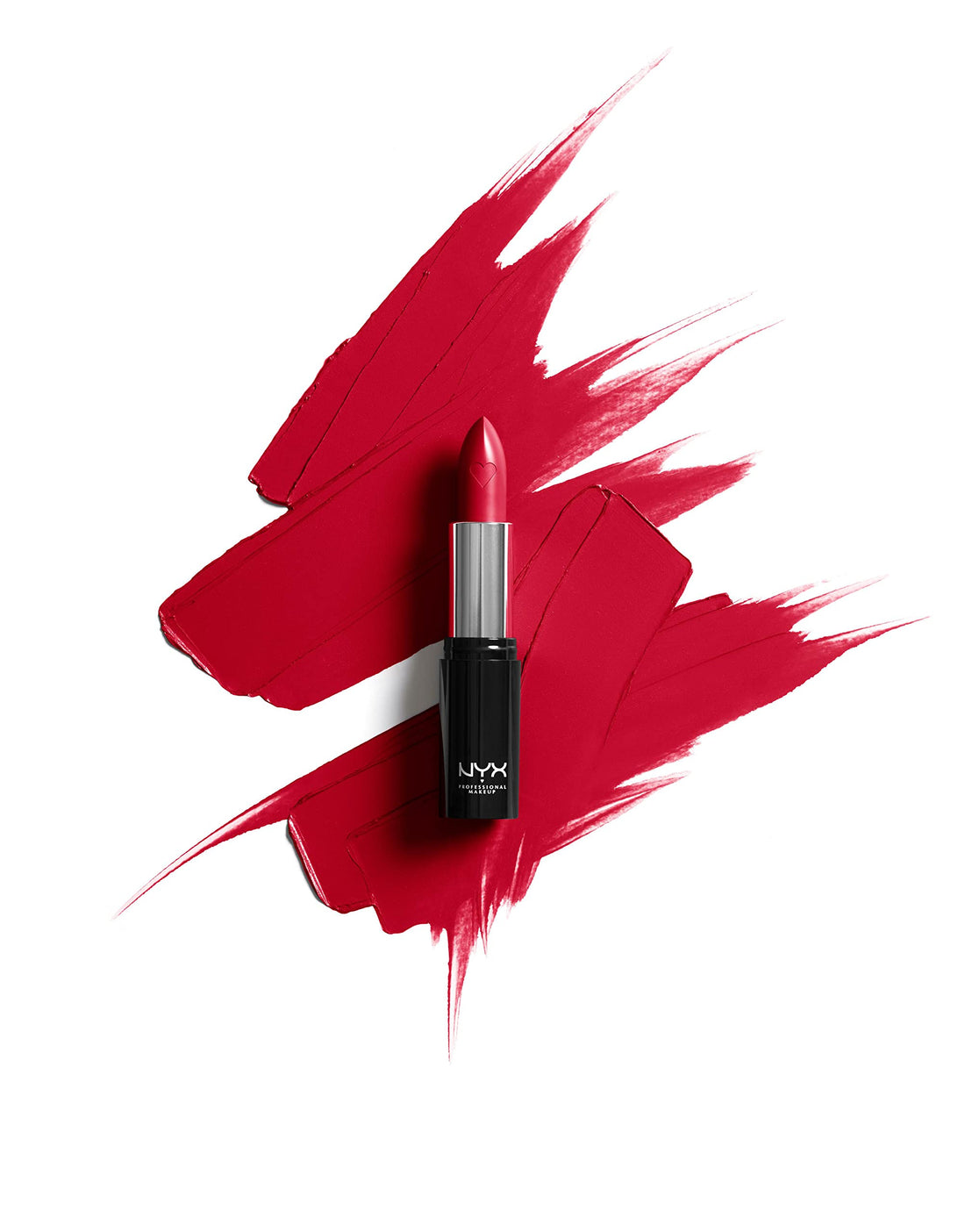NYX PROFESSIONAL MAKEUP Shout Loud Satin Lipstick, Infused With Shea Butter - The Best (True Red)