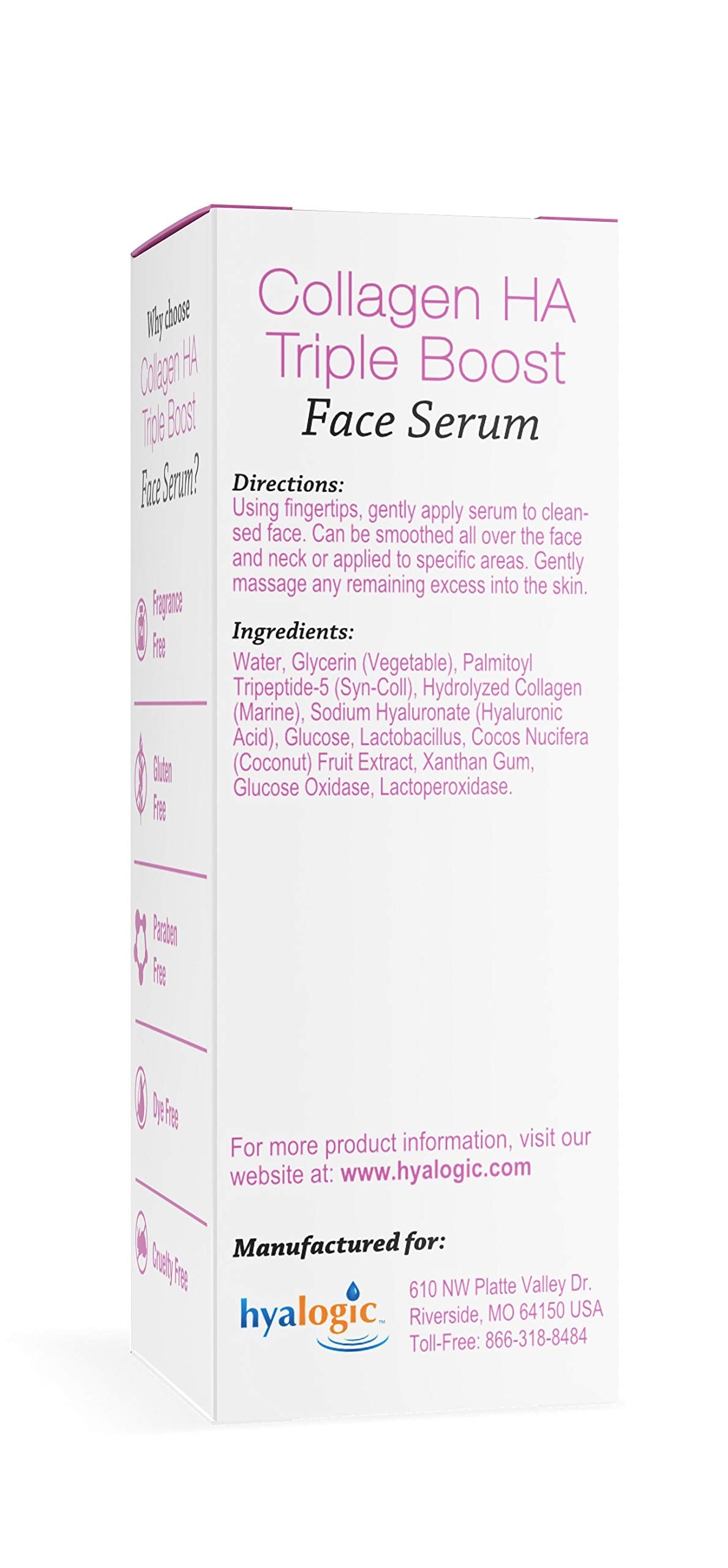 Collagen HA Triple Boost Hyalogic .47 oz Liquid