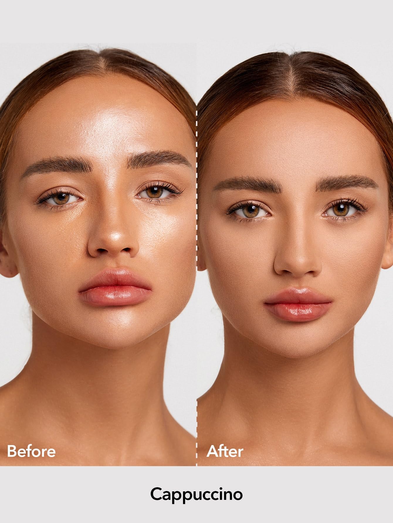 SHEGLAM Baked Glow Setting Powder Oil Control Loose Face Powder Translucent Pore-Less Flawless Smooths Fine Lines Glowy Powder - Cappuccino