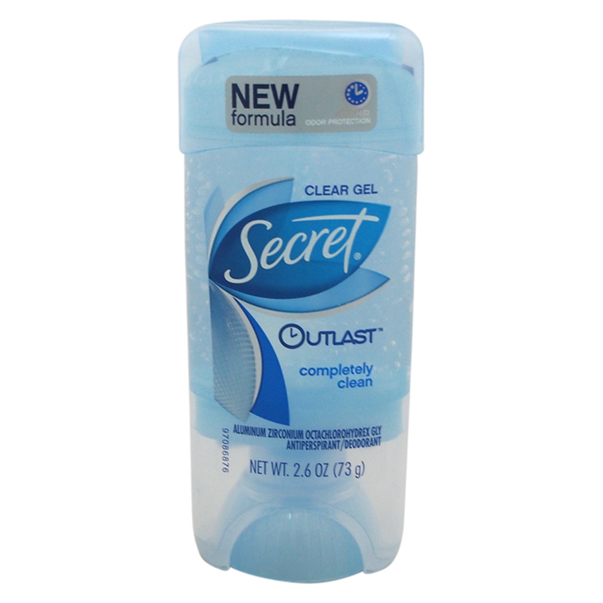 Secret Outlast Completely Clean Scent Women's Clear Gel Antiperspirant & Deodorant 2.6 Oz