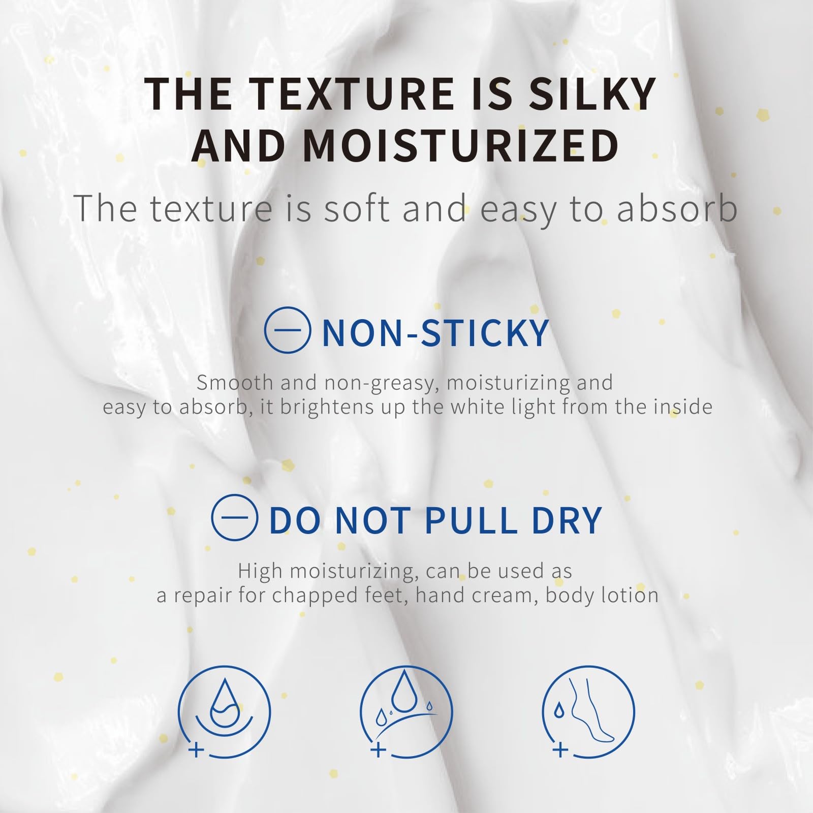 CABAOLY Urea Cream 40% is suitable for the repair and care of dry and cracked feet, heels, knees, elbows and hands. Portable hand cream with moisturizing properties