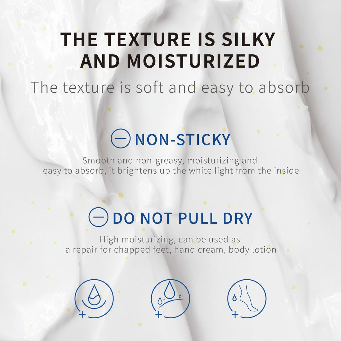 CABAOLY Urea Cream 40% is suitable for the repair and care of dry and cracked feet, heels, knees, elbows and hands. Portable hand cream with moisturizing properties