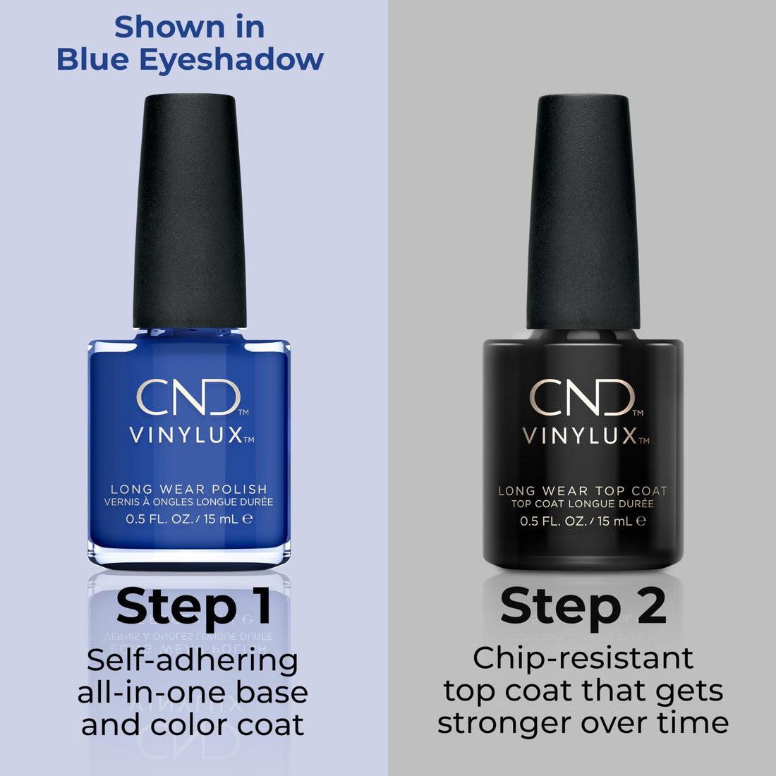 Cnd Vinylux Weekly Nail Polish For Women, Indigo Frock, 0.5 Ounce