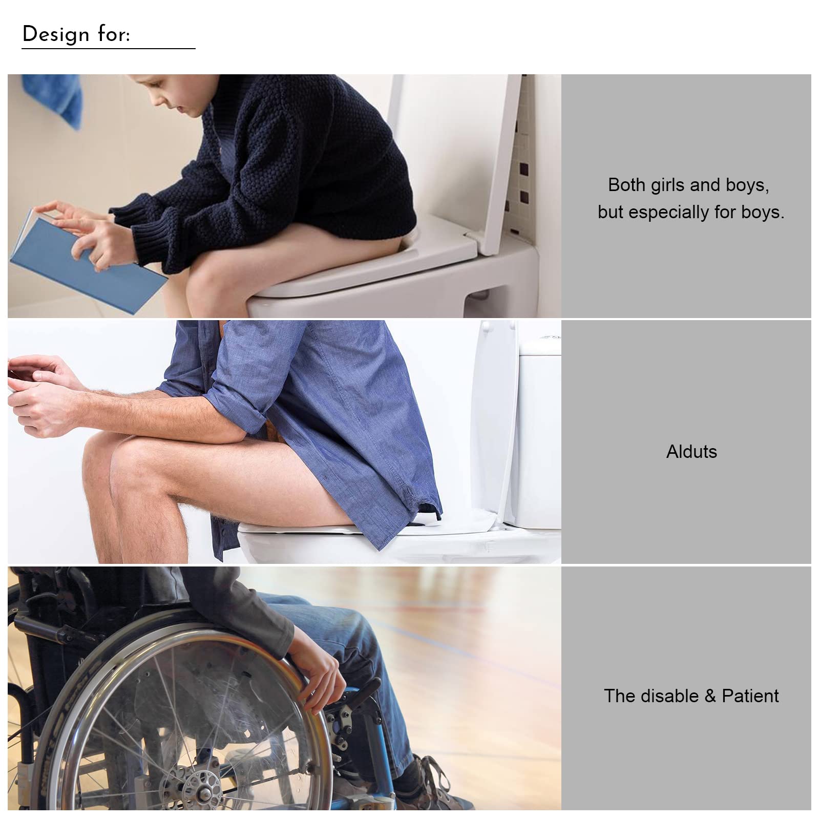 storchenbeck Urine Deflector for Toilet Seat Prevents Kids and Adult from Peeing Splash (2 pcs)