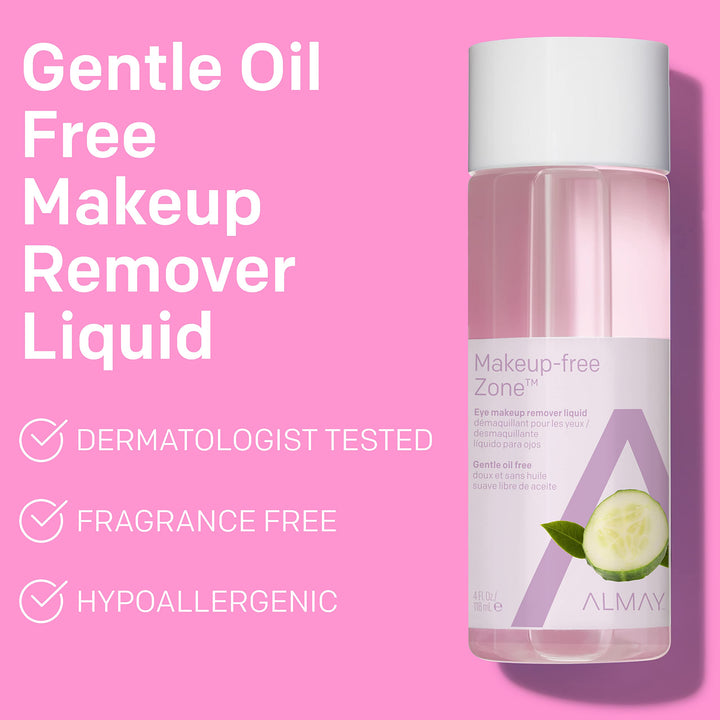 Almay Oil-Free Makeup Liquid Remover, 4.0 Fl. Oz