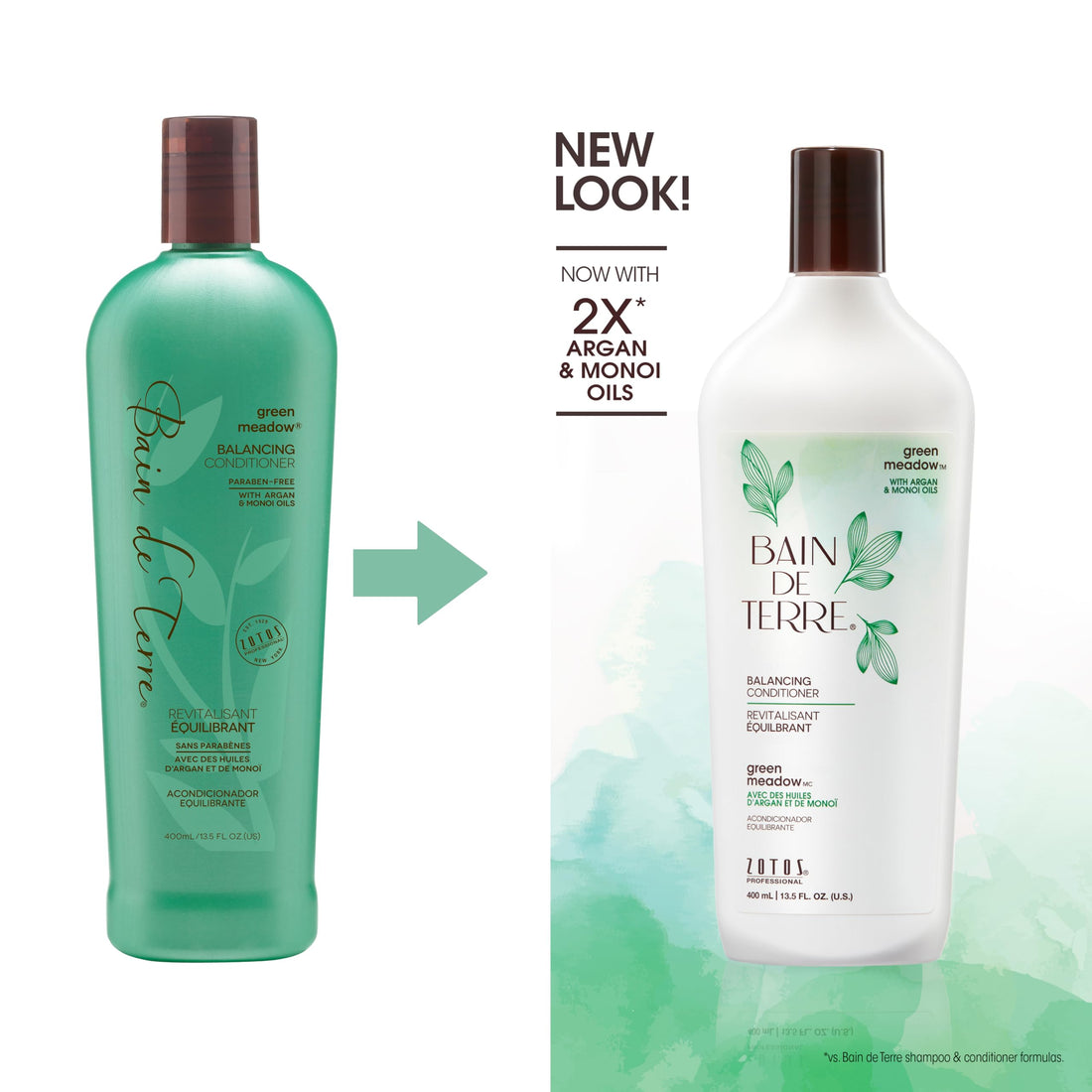 BAIN DE TERRE by Bain de Terre: GREEN MEADOW BALANCING CONDITIONER 13.5 OZ