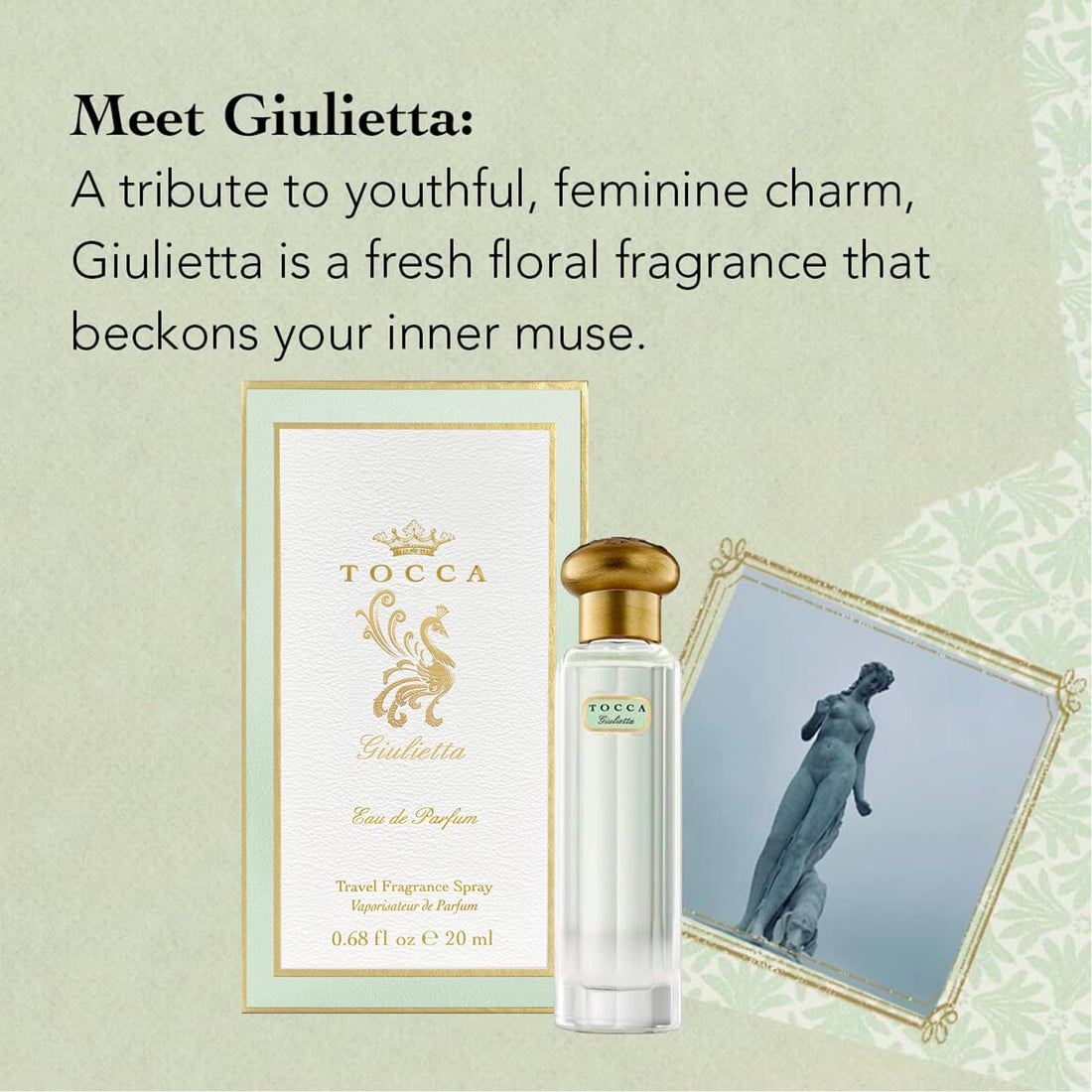 Tocca Travel Fragrance Spray - Giulietta - 0.68 oz