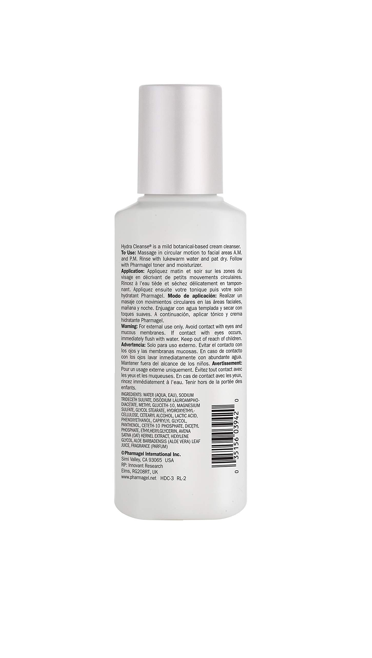 Pharmagel Hydra Cleanser, 3 Fluid Ounce
