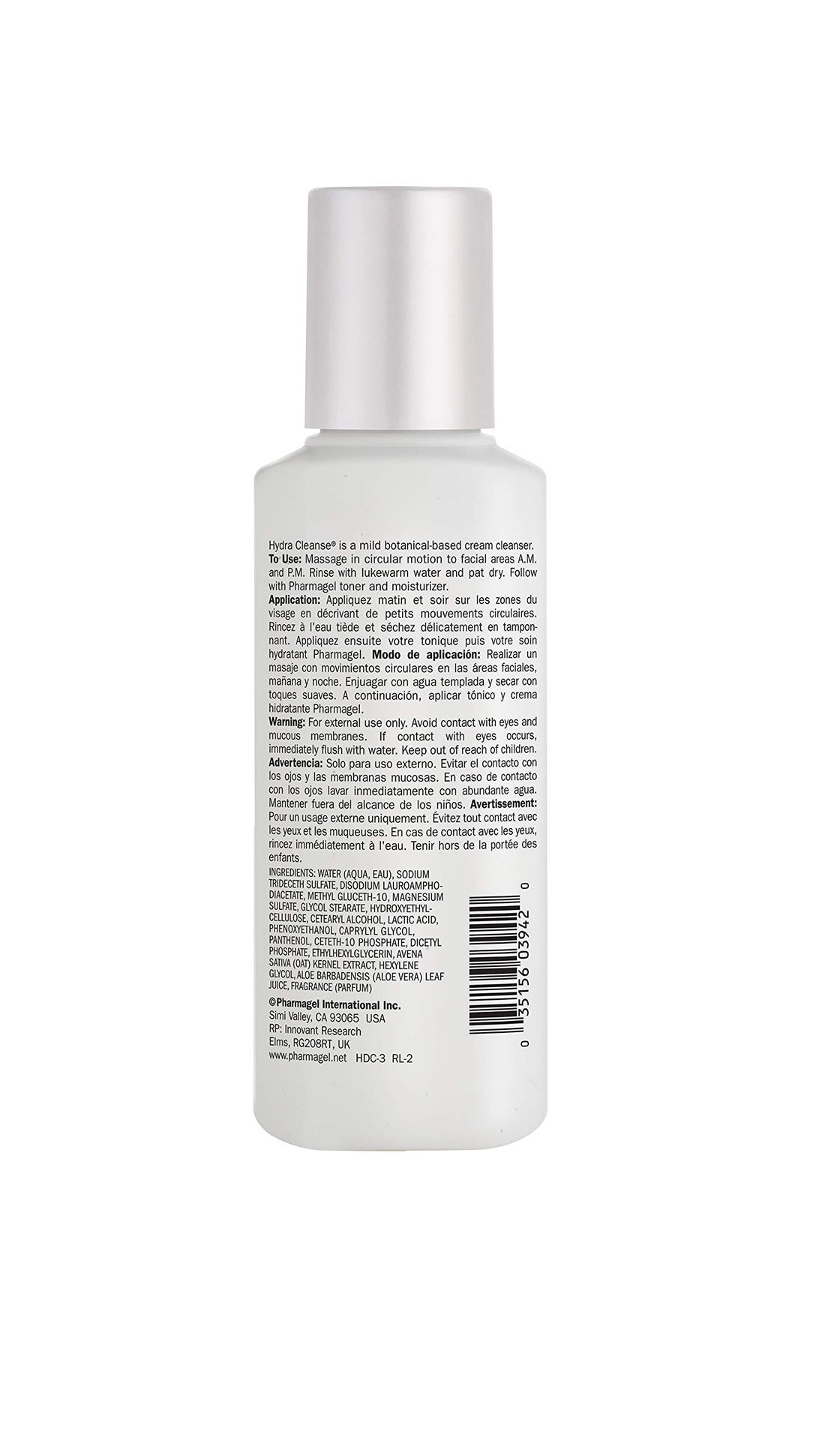 Pharmagel Hydra Cleanser, 3 Fluid Ounce