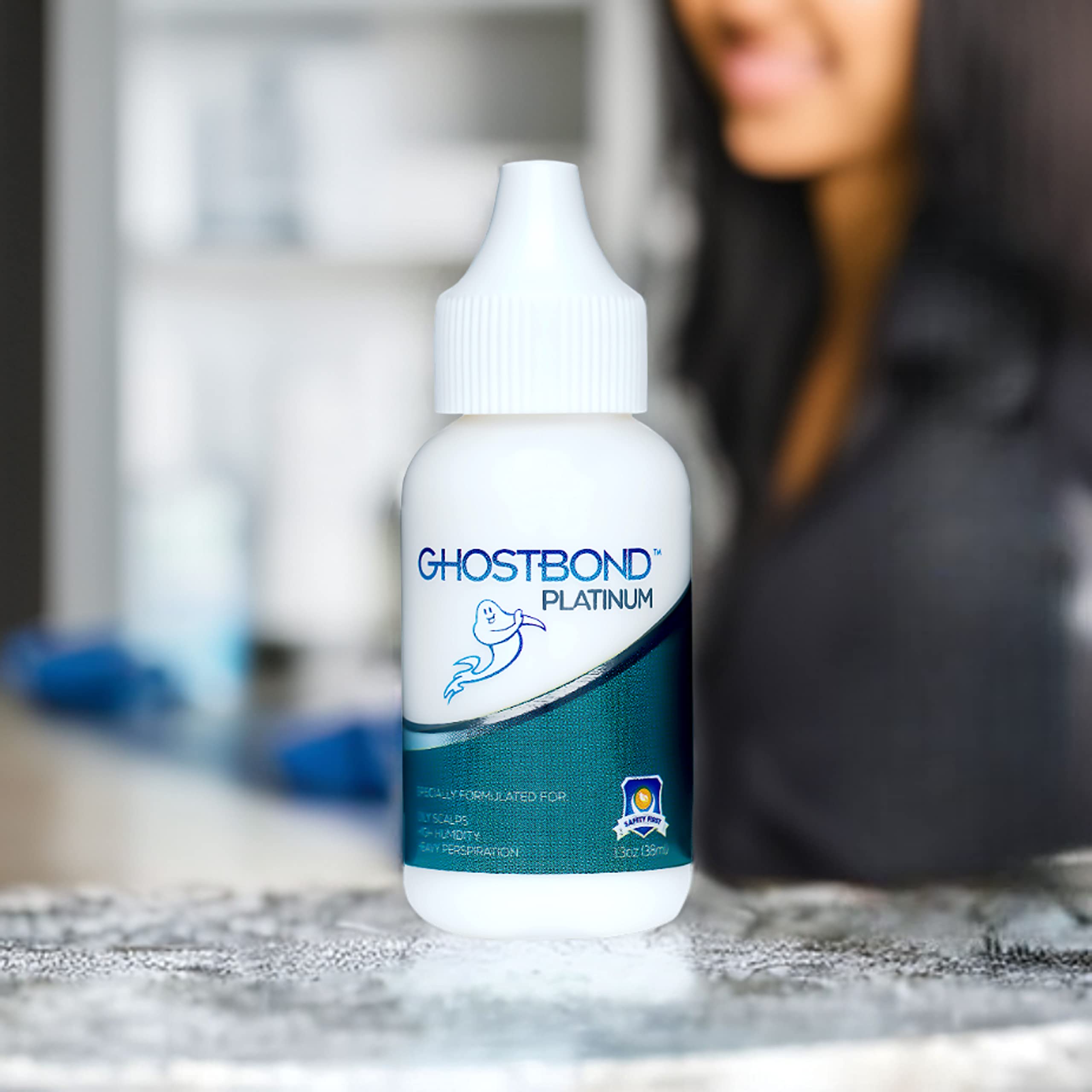 1.3oz : Ghost Bond Platinum Hair Glue | Full Head Bonding (1.3oz)