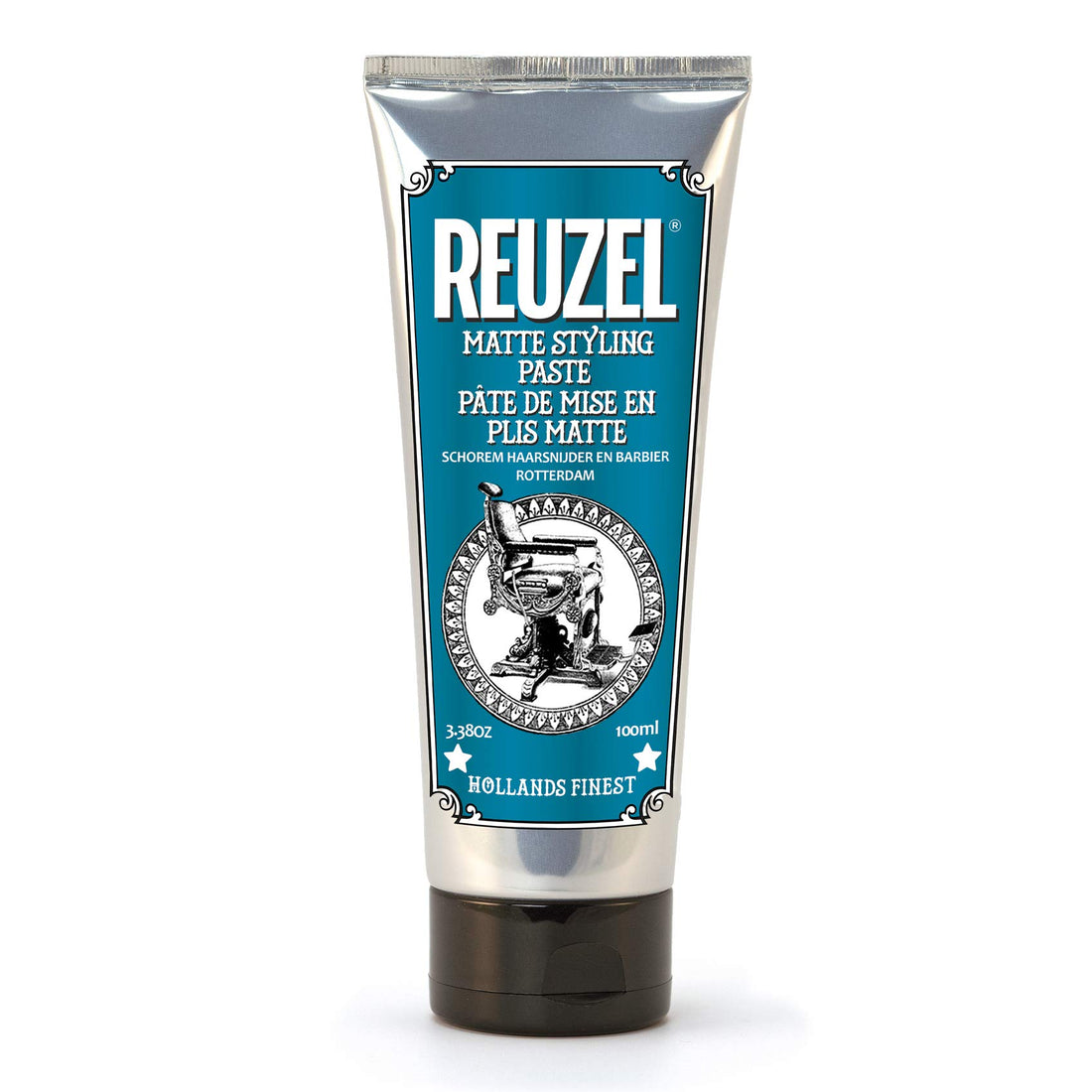 Reuzel - Matte Styling Paste For Men - Thick, Full, Pliable Medium Hold, Matte Finish - 3.38 oz