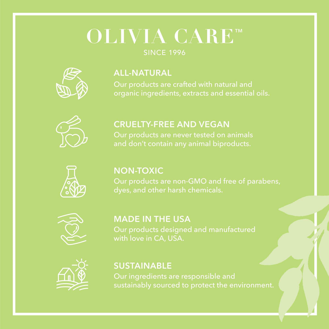 Olivia Care Hard Top Gift Box of 4 Soaps, Verbena, 20-Ounce Boxes