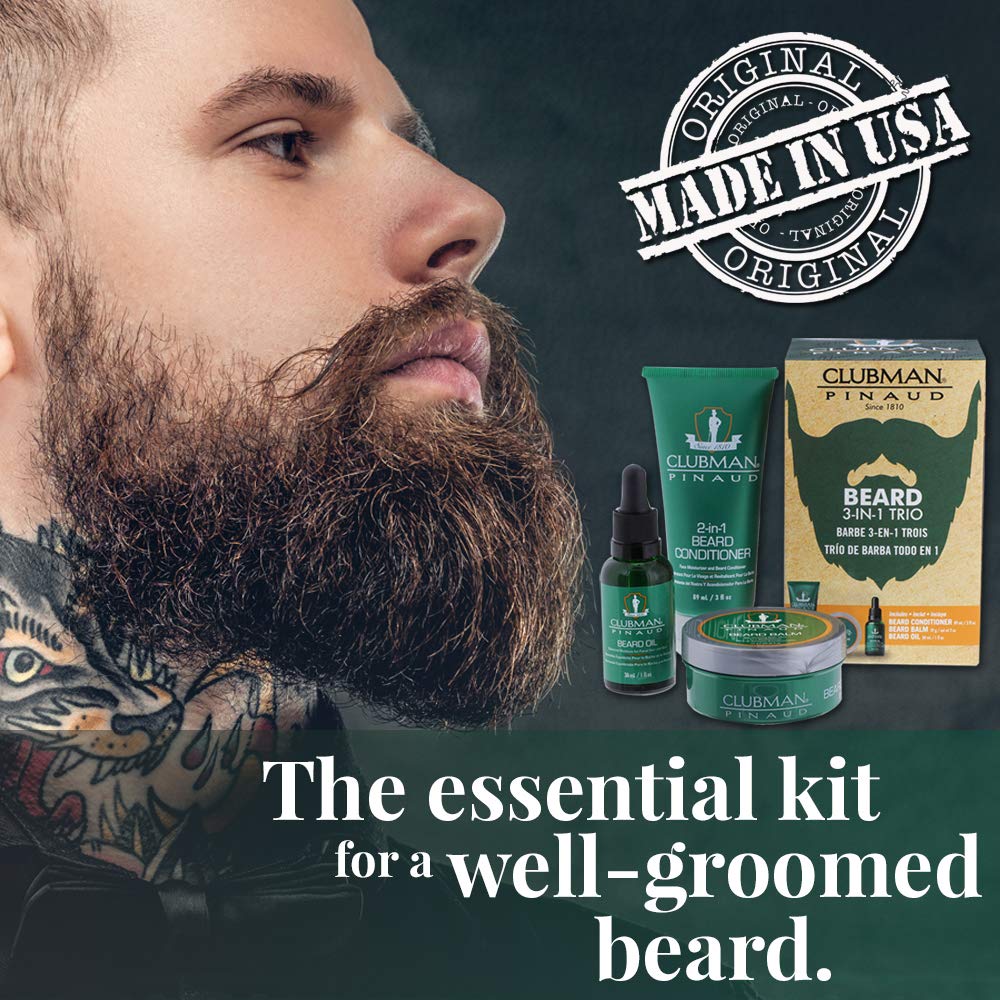 Clubman Beard 3 In 1 Trio