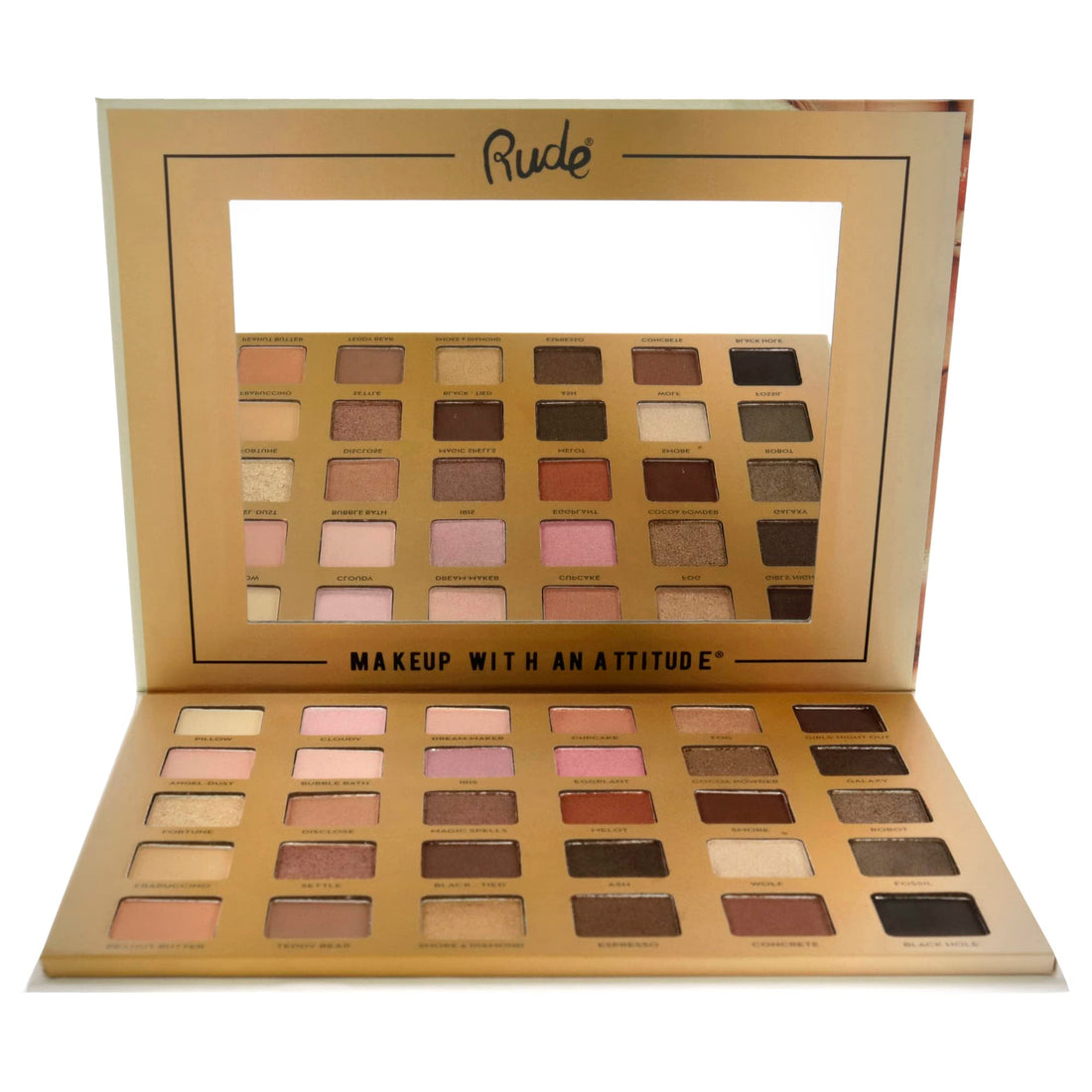 Rude Cosmetics Au Naturel - 30 Eyeshadow Palette