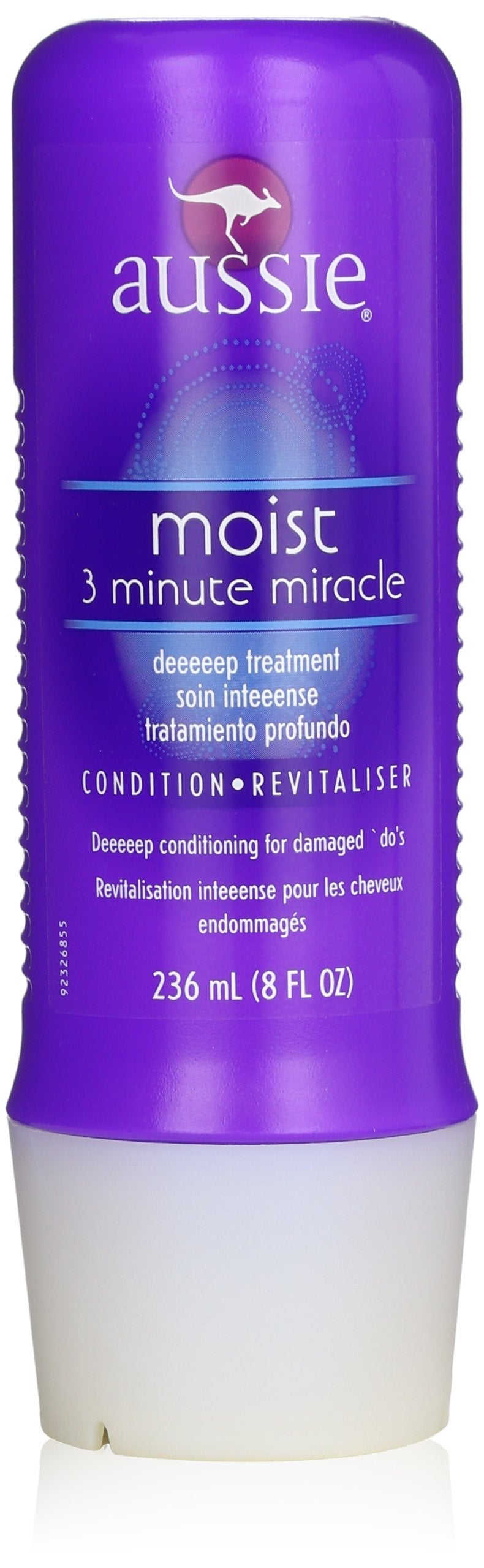 Moist 3 Minute Miracle Deep Conditioner, 8 Fluid Ounce (Pack of 6)