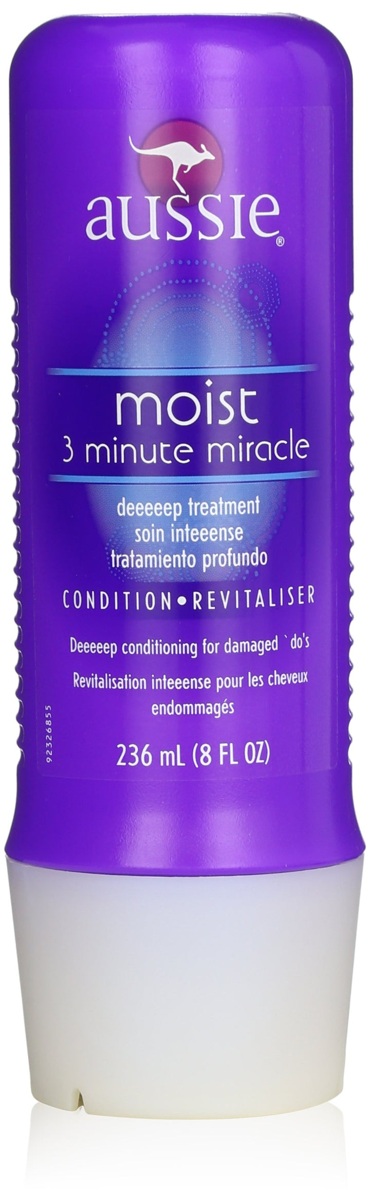 Moist 3 Minute Miracle Deep Conditioner, 8 Fluid Ounce (Pack of 6)