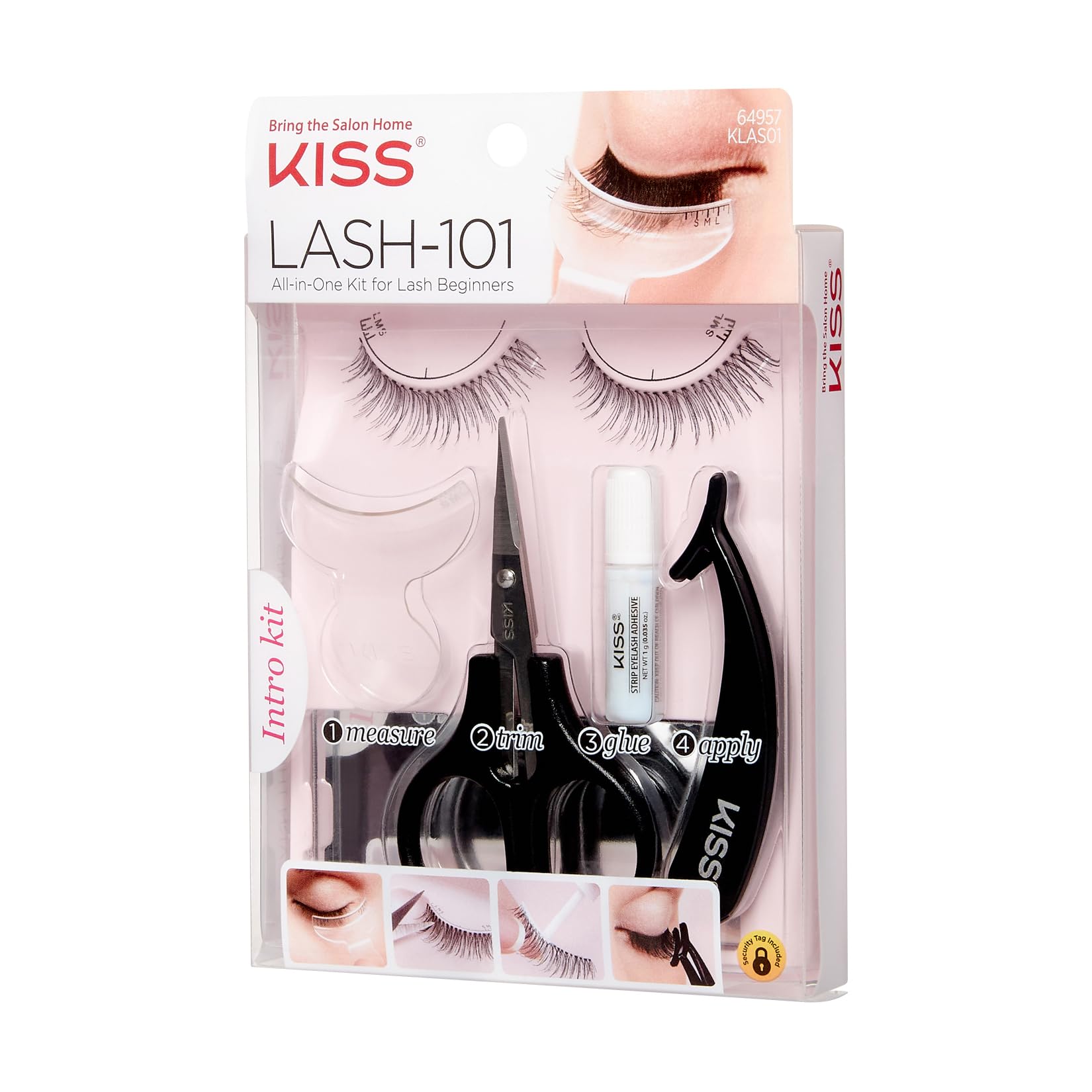 KISS Lashes Adhesive True Beginner's Kit, Effortless