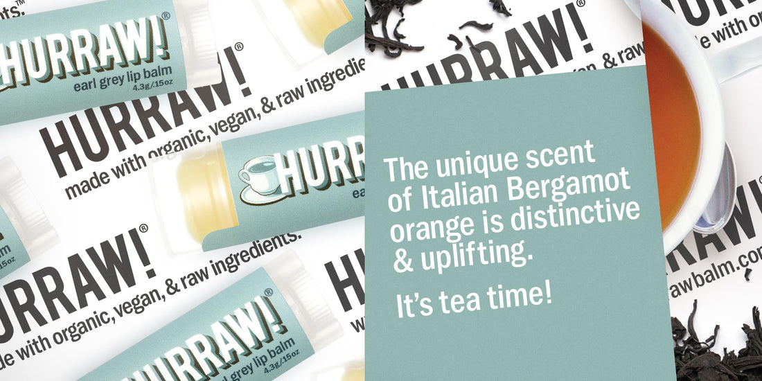 Hurraw! Balm, Earl Grey Lip Balm, .15 Oz (4.3 G)