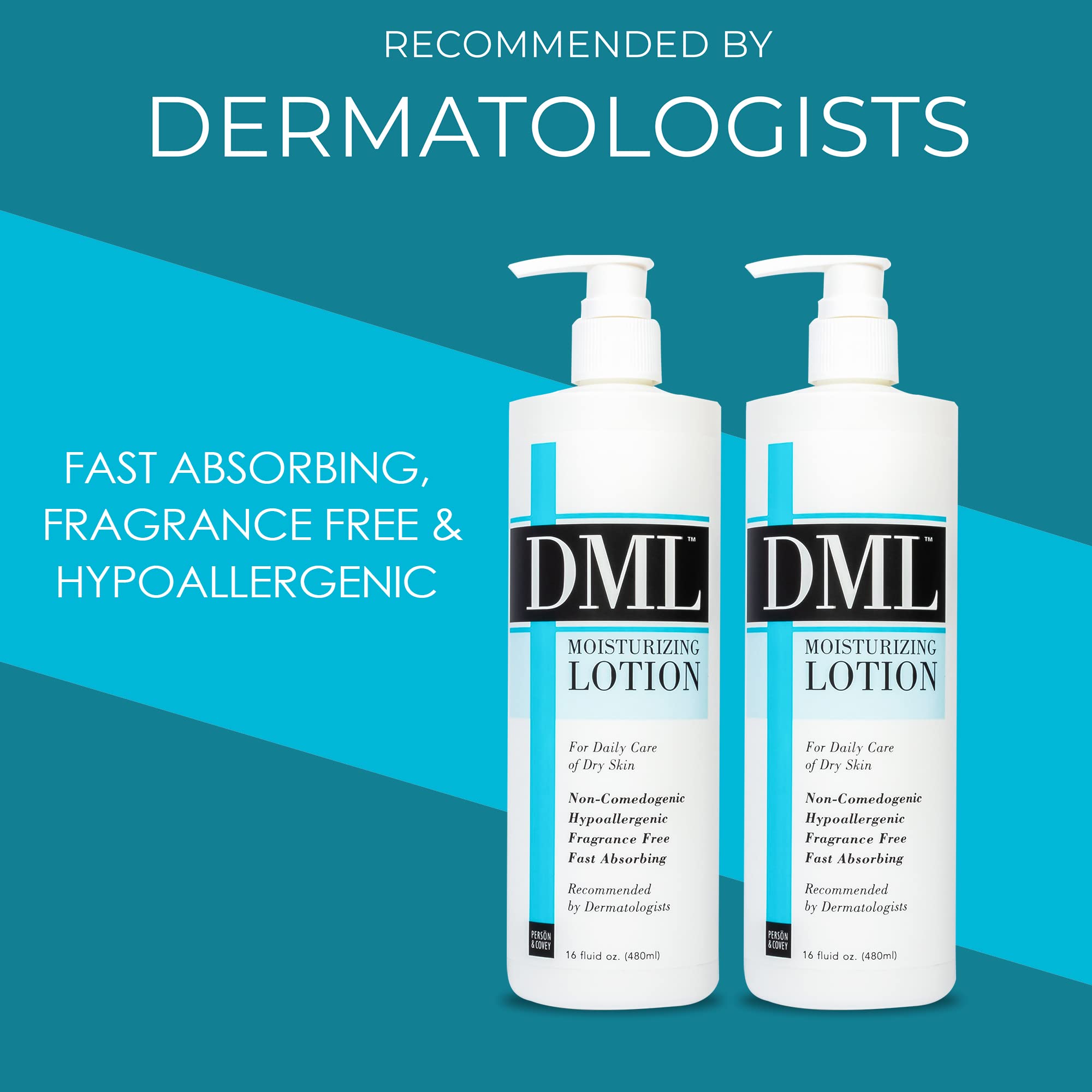 Dml Moisturizing Lotion 16 Oz (2 Pack)