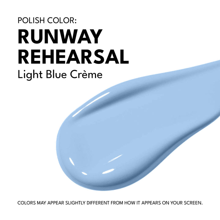 Red Carpet Manicure Fortify & Protect Runway Rehersal LED Nail Gel Color, 0.3 Fl. Oz.