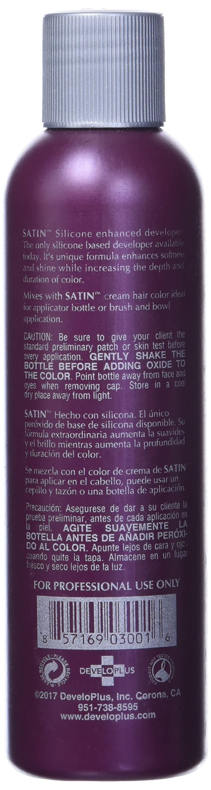 Satin Haircolor Developer (Select Volume) AD