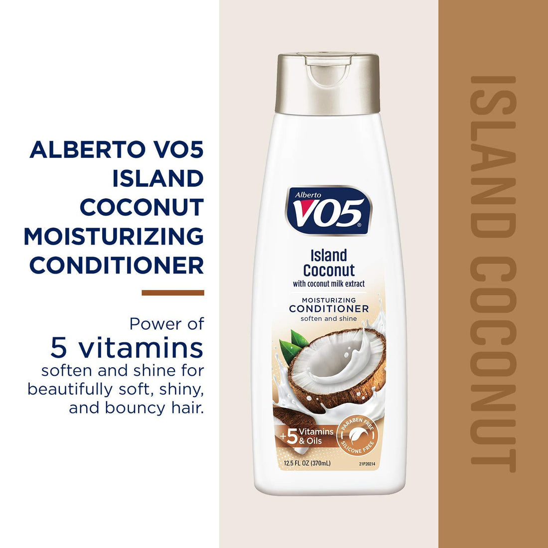 VO5 Silky Experiences Moisturizing Conditioner Island Coconut, 12.5 Oz by Vo5