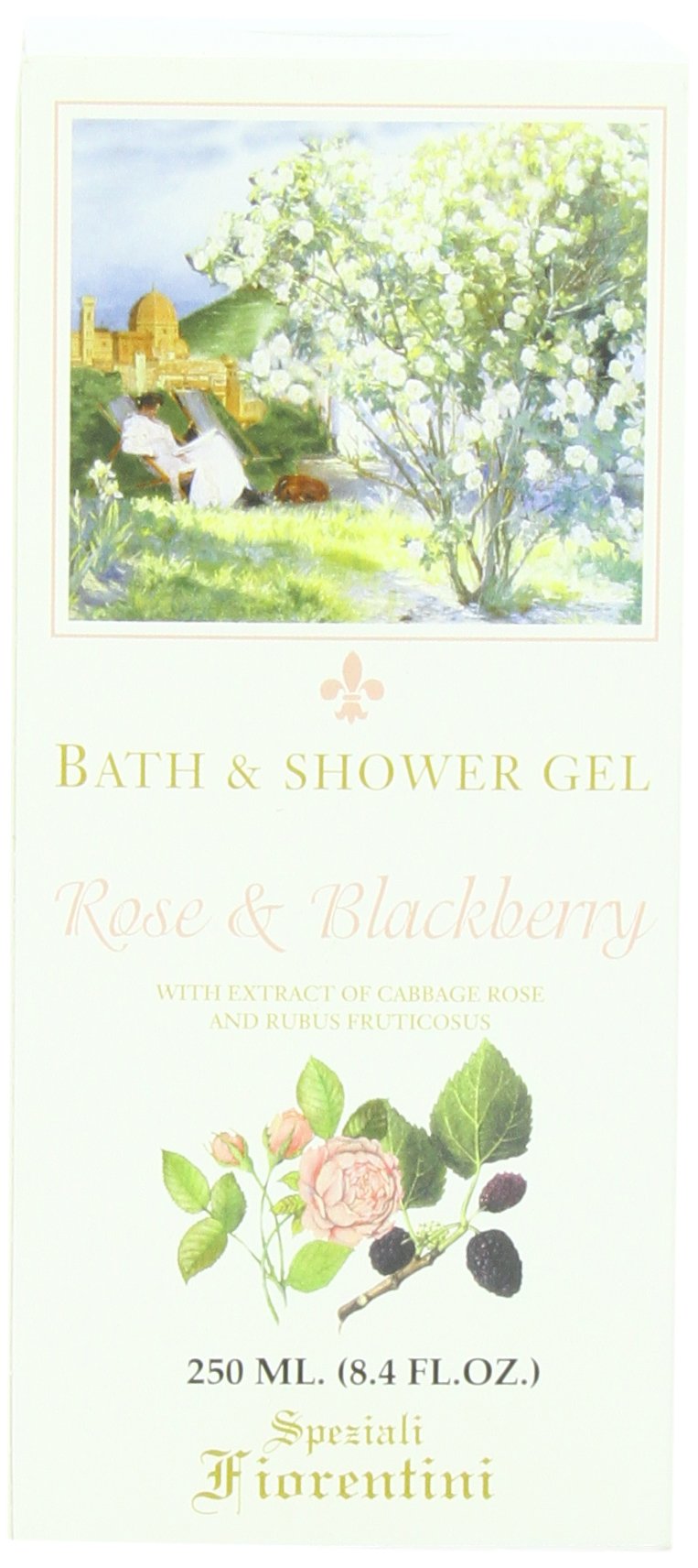 Speziali Fiorentini Bath/Shower Gel, Rose and Blackberry, 8.4 Ounce