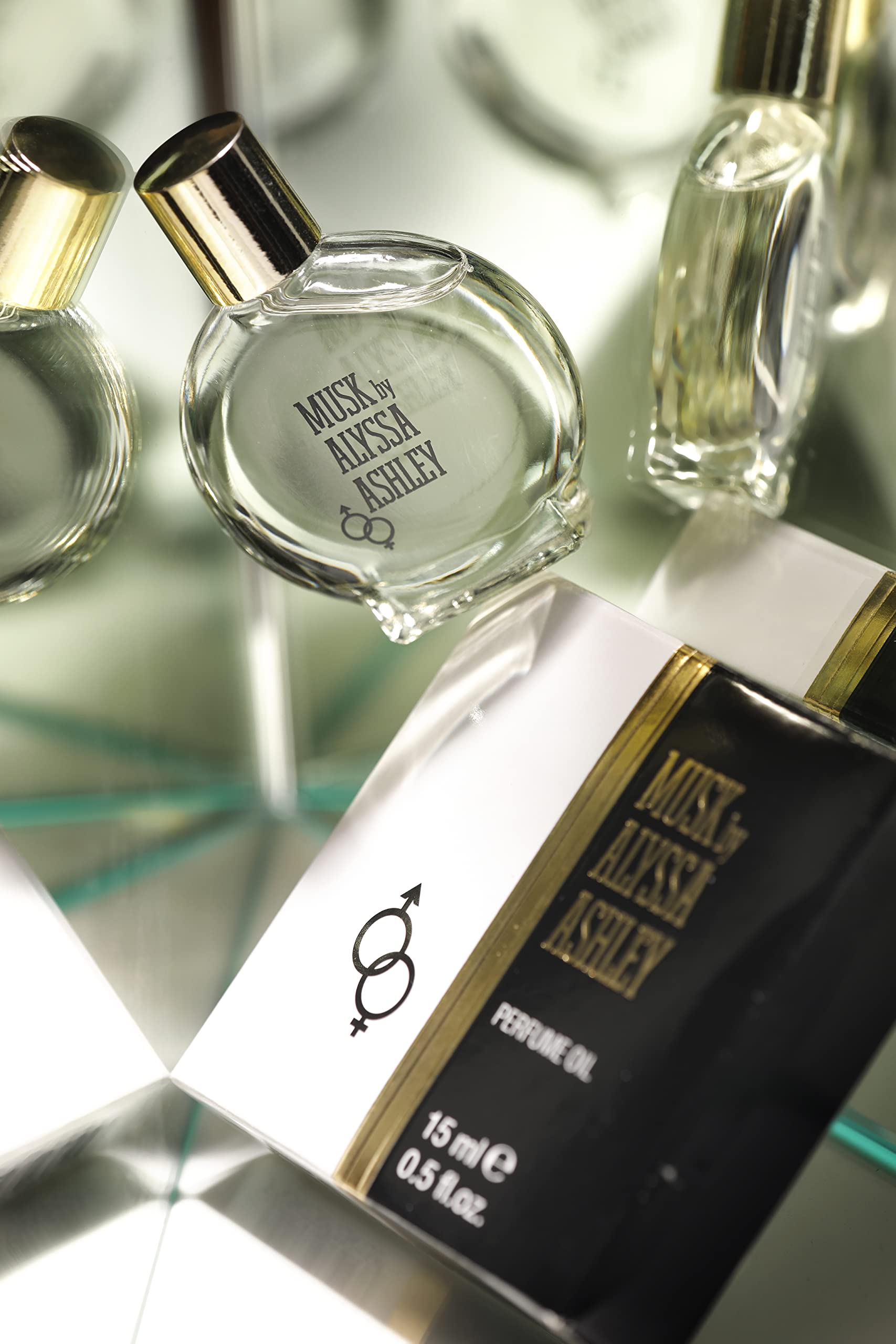 Alyssa Ashley Musk By Houbigant 0.5 oz Perfumed Oil for Women