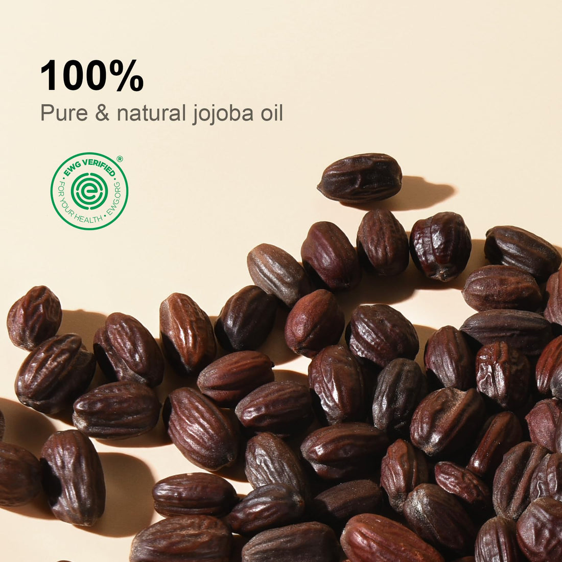 Yoken Pure Jojoba Oil EWG Verified 16 fl oz, 100% Natural Jojoba Oil for Hair, Skin & Face, Cold Pressed Unrefined, Deeply Moisturizing Body Oil Jojoba Carrier Oil for Essential Oils Mixing