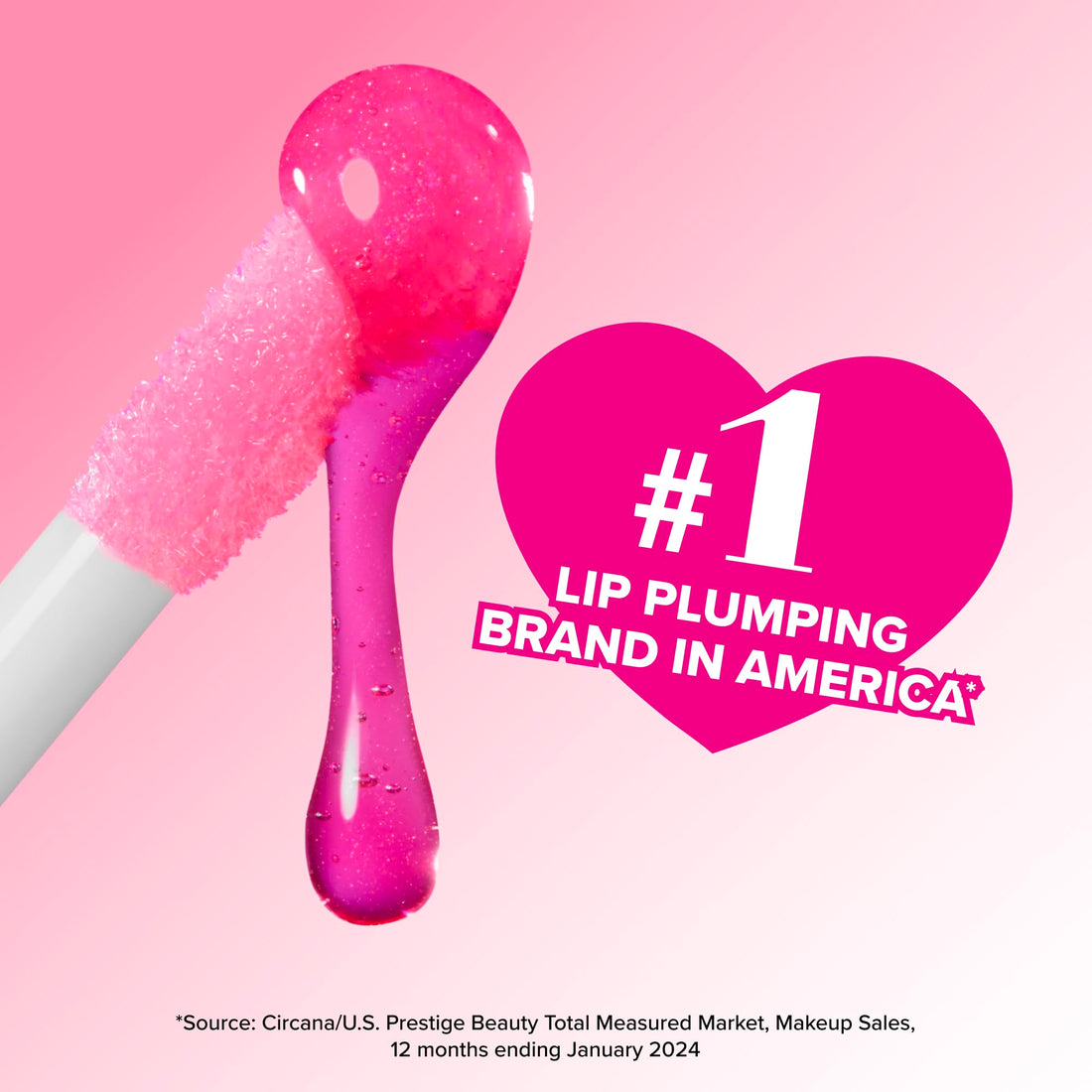 Too Faced Lip Injection Extreme Lip Plumper | Long Lasting Lip Plumping Serum, Travel Size, 0.1 fl. oz., Original