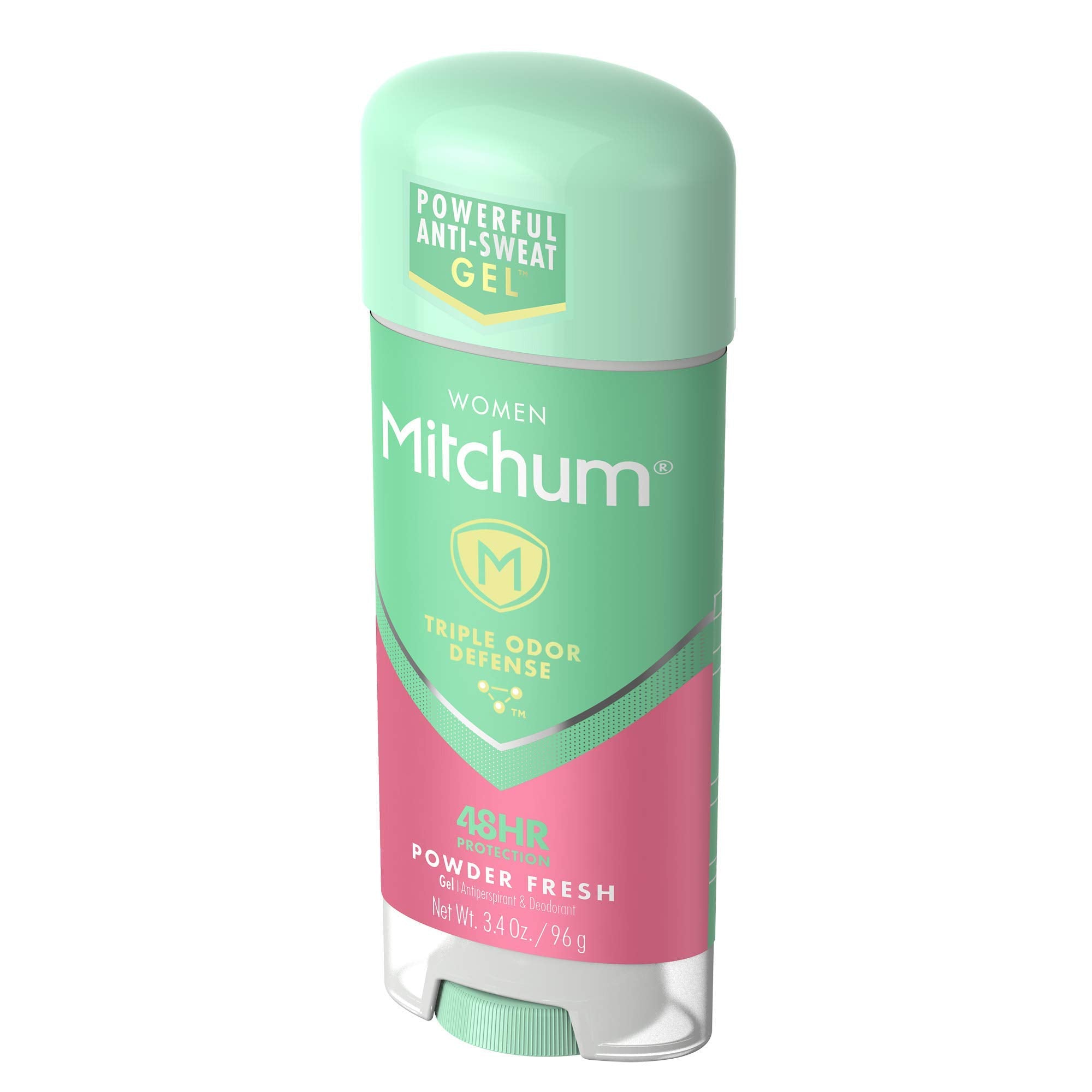Mitchum Power Gel For Women A/P Deodorant Powder Fresh 3.4 oz. (Pack of 2)