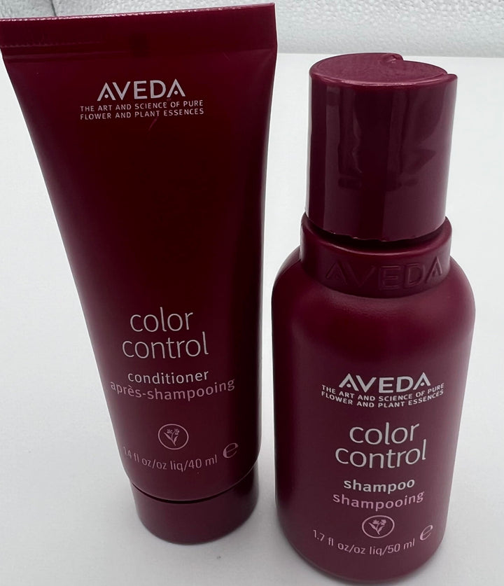 AVEDA Color Control Shampoo and Conditioner TRAVEL SIZE