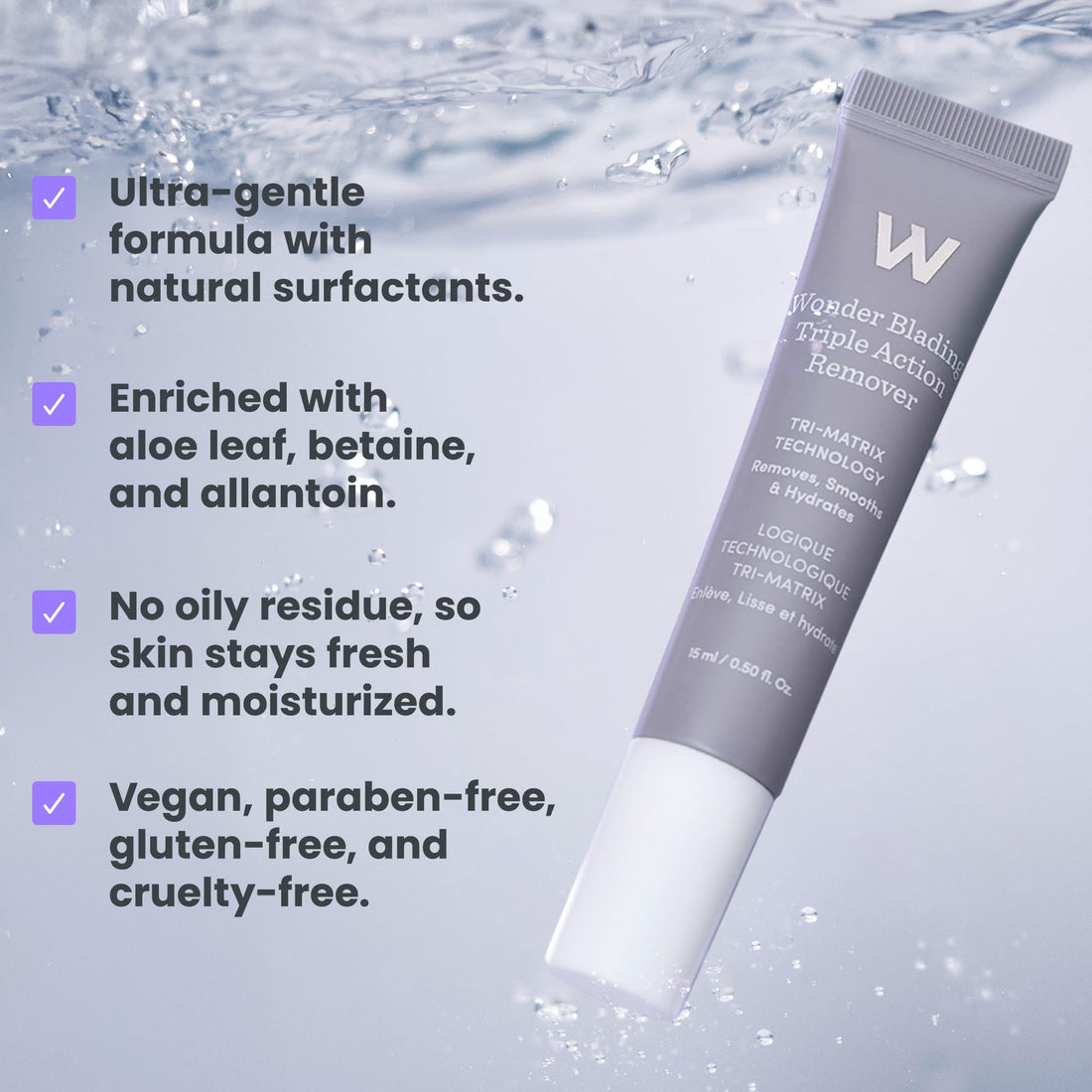 Wonderskin Wonder Blading Triple Action Makeup Remover