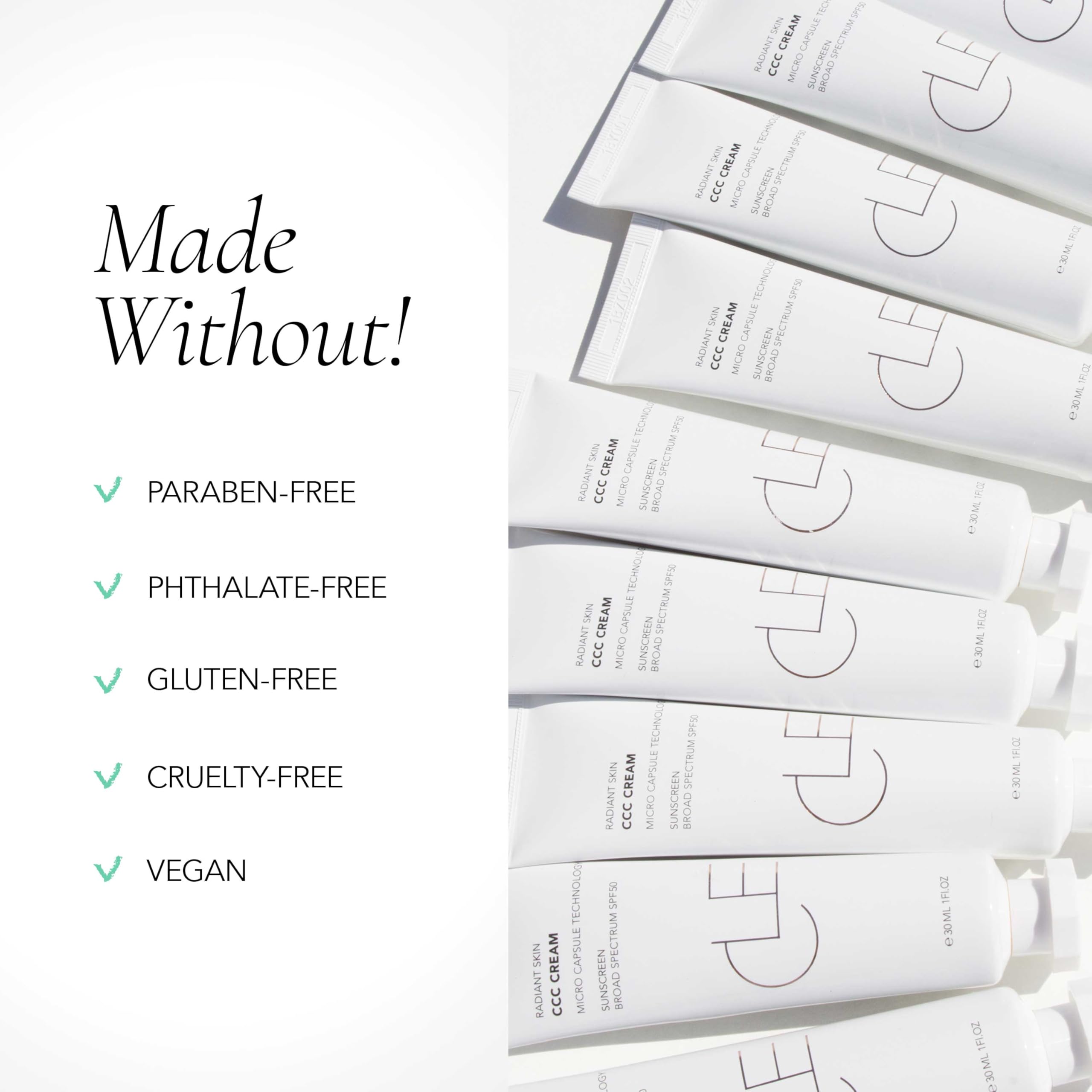 CLE Cosmetics CCC Cream Foundation 30ml 1fl oz with SPF 50 - Deep Shade