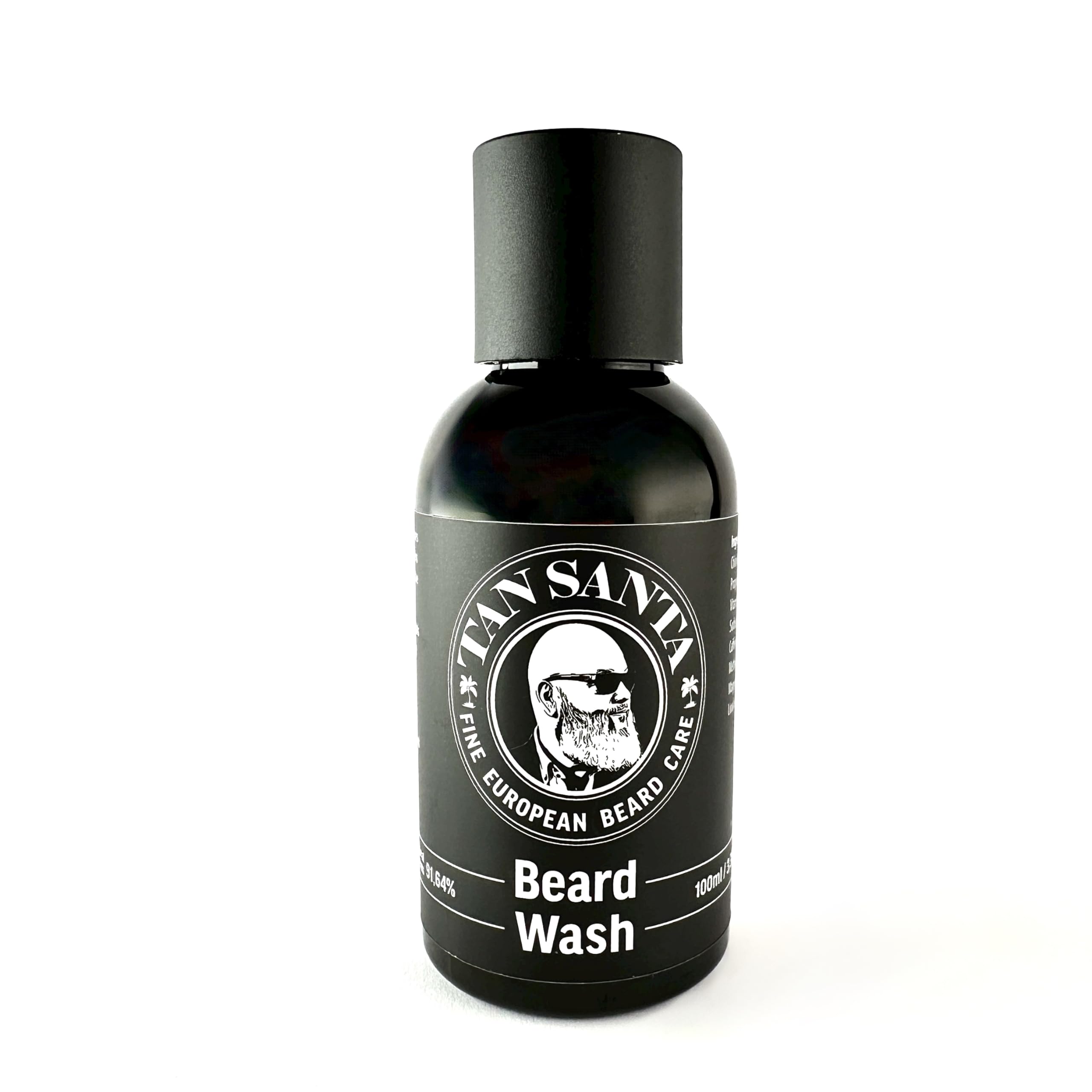 Tan Santa Beard Wash with Natural Moisturizers and Bergamot oil - Beard Wash for the Modern Man