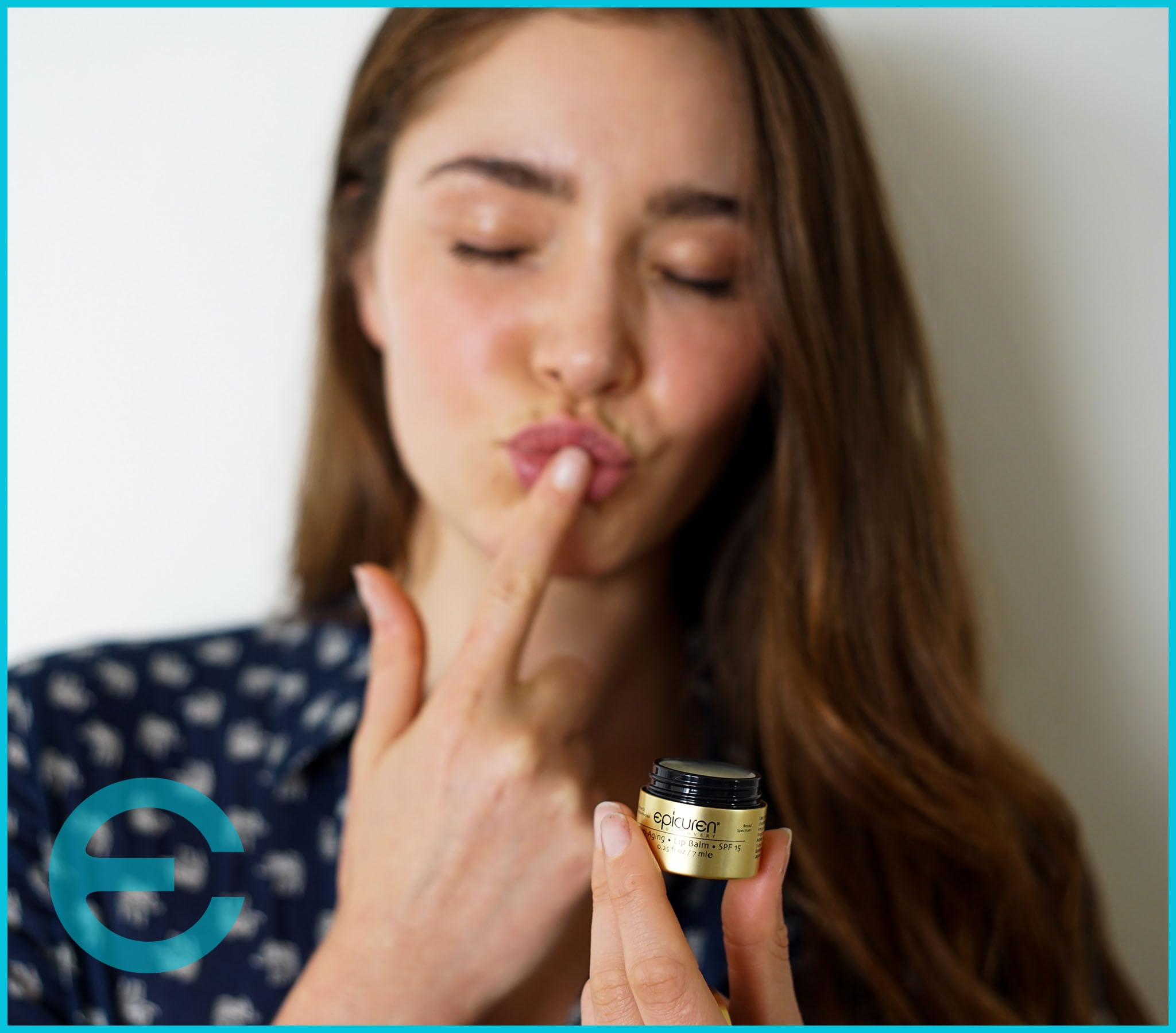 Epicuren Discovery Anti-Aging Lip Balm SPF 15, Tea Tree, 0.25 oz.