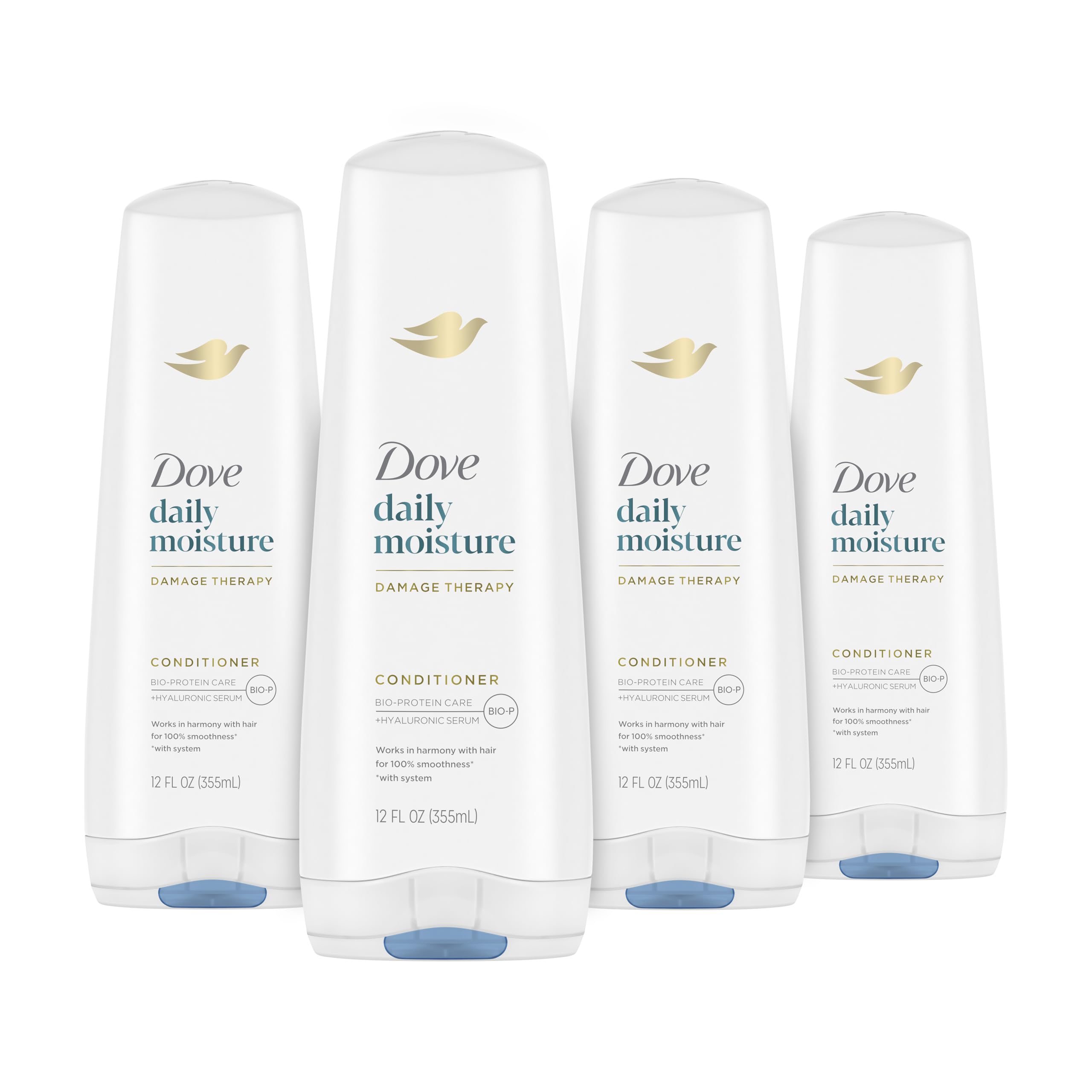 Dove Nutritive Solutions Conditioner, Daily Moisture 12 Fl Oz (Pack of 4)