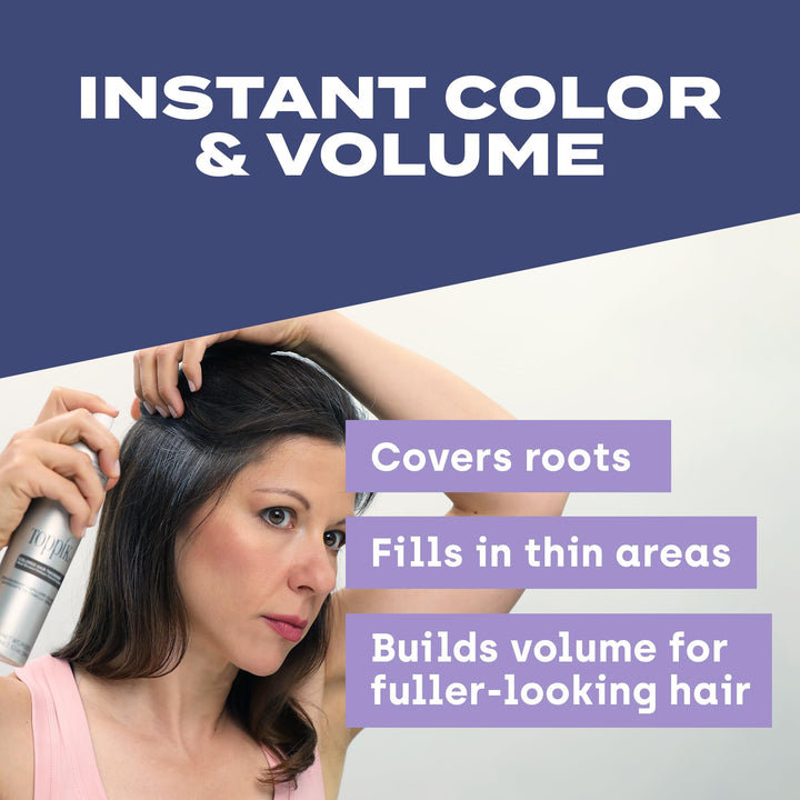TOPPIK Colored Hair Thickener, 5.1 oz. Light Brown