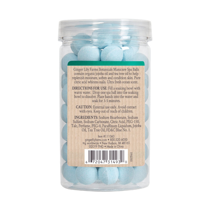 Ginger Lily Farm's Botanicals Manicure Spa Balls, 80 Count
