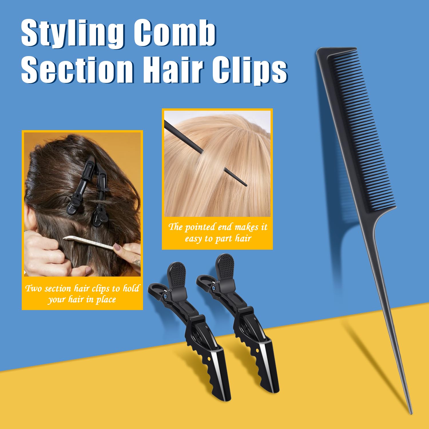 IKOCO Heat Proof Medium Glove Mitts for Hair Styling - 2Pcs for Flat Iron, Curling Wand, and Hot-Air Brushes