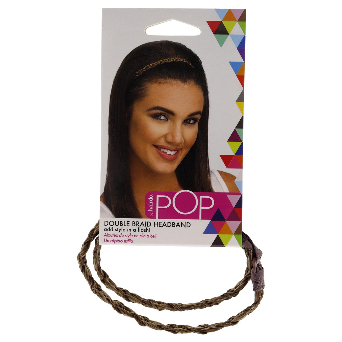 Hairdo Pop Double Braid Headband - R1416T Buttered Toast for Women - 1 Pc Hair Headband