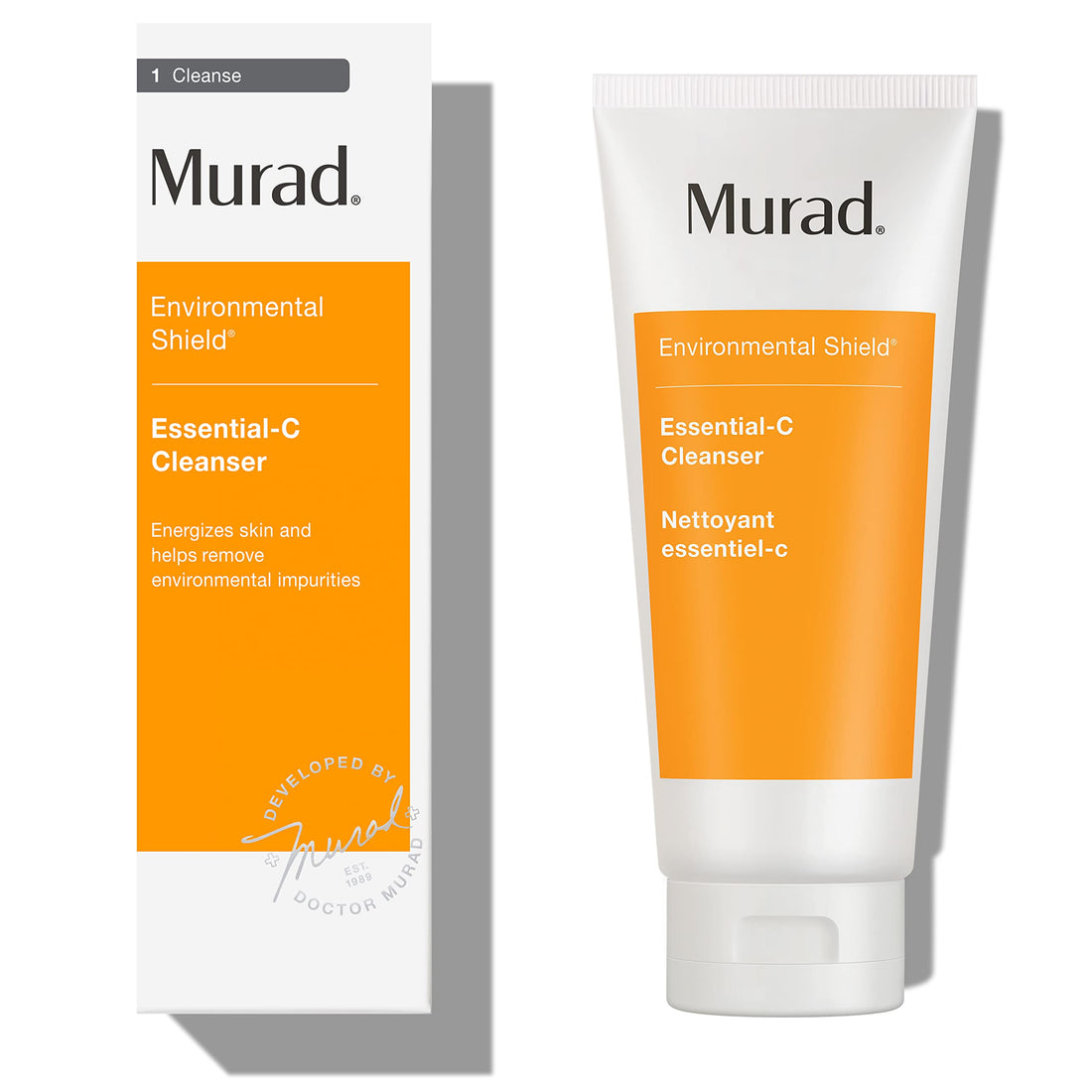 Murad Environmental Shield Essential-C Cleanser, Step 1 Cleanse/Tone, 6.75 fl oz (200 ml)