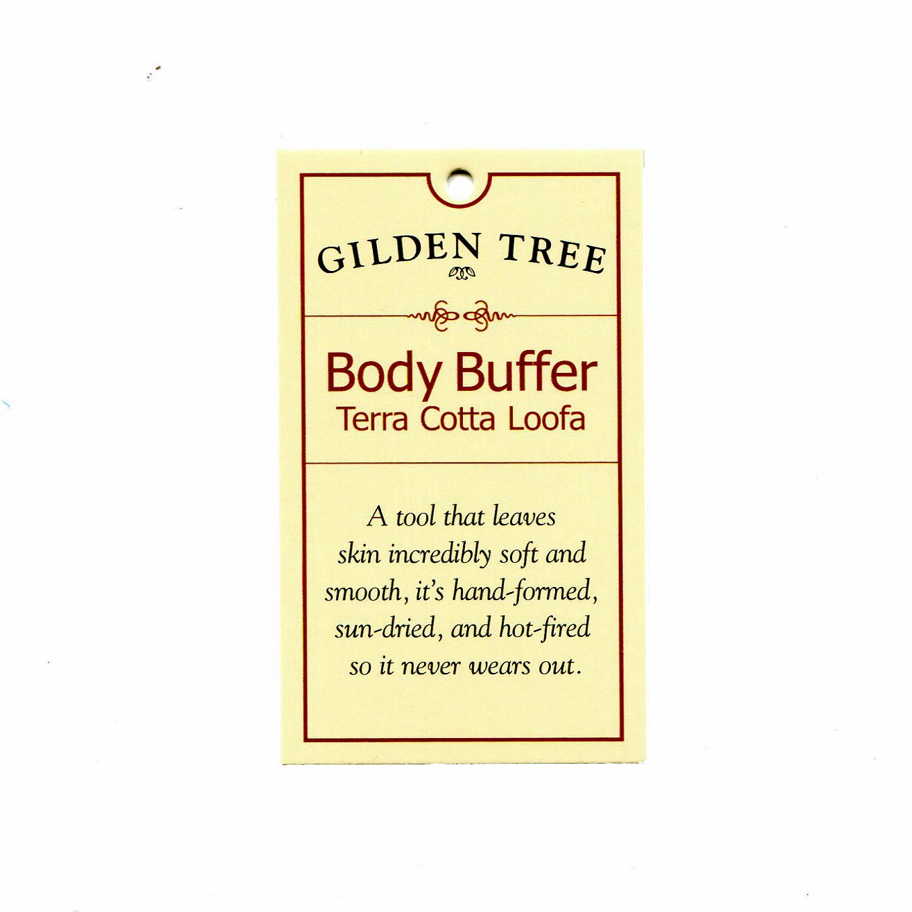 Gilden Tree Terra Cotta Body Loofah