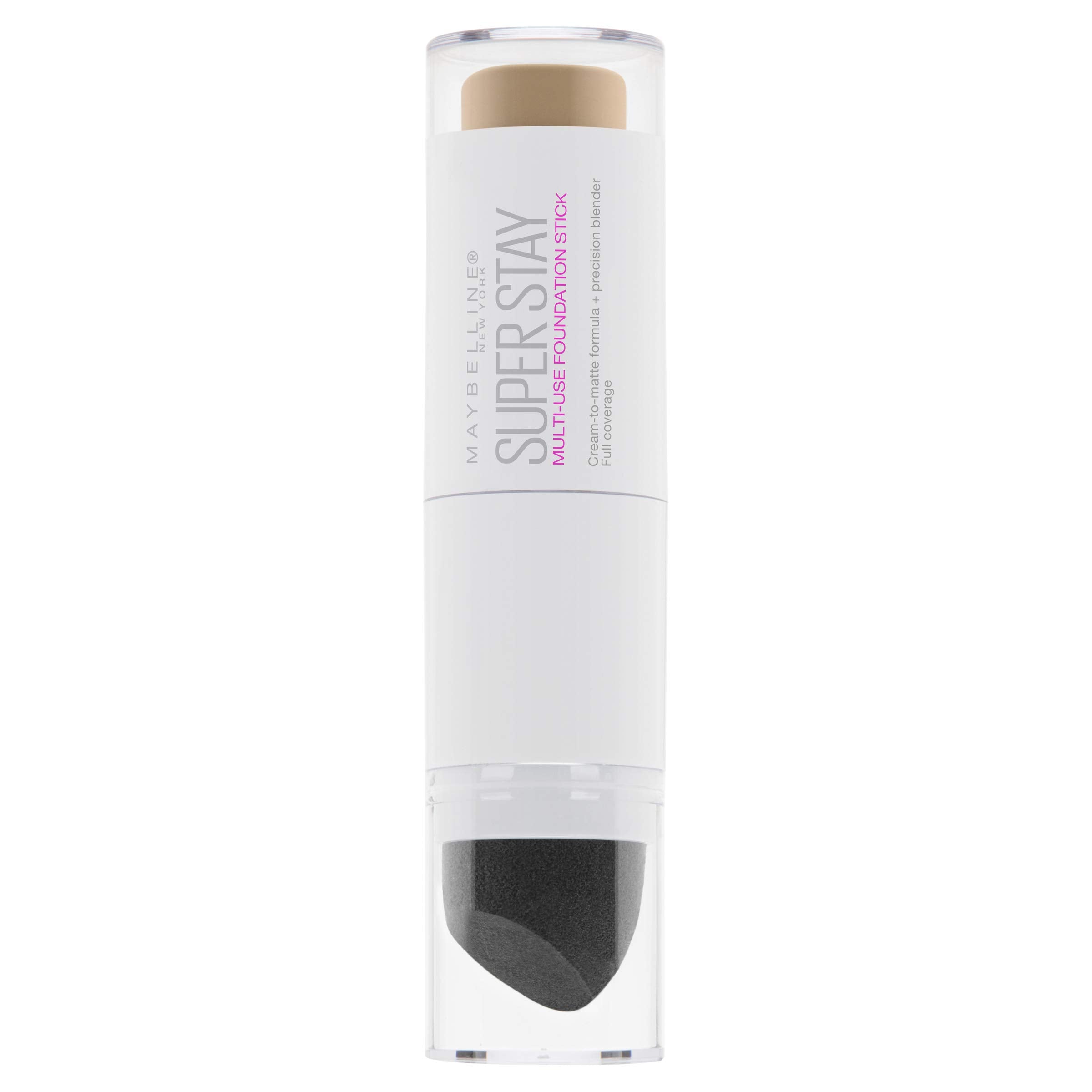 Maybelline New York Super Stay Foundation Stick For Normal to Oily Skin, Natural Beige, 0.25 oz.