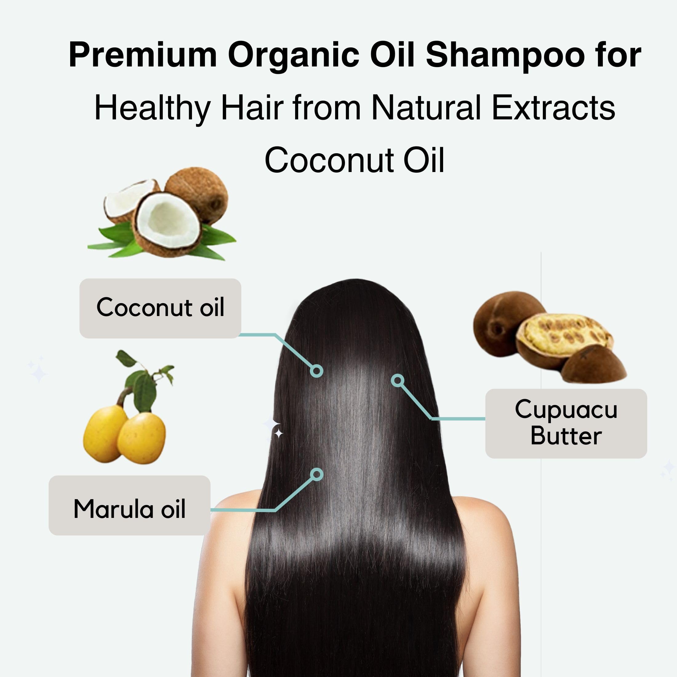 Moist Diane Keratin Shampoo for Moisturising & Restoring Radiance Women & Men, Organic Hair Care with Argan Oil & Coconut Oil from Japan, Sulfate & Silicone Free, EXTRA MOIST & SHINE,15.2 Fl Oz, 3EA