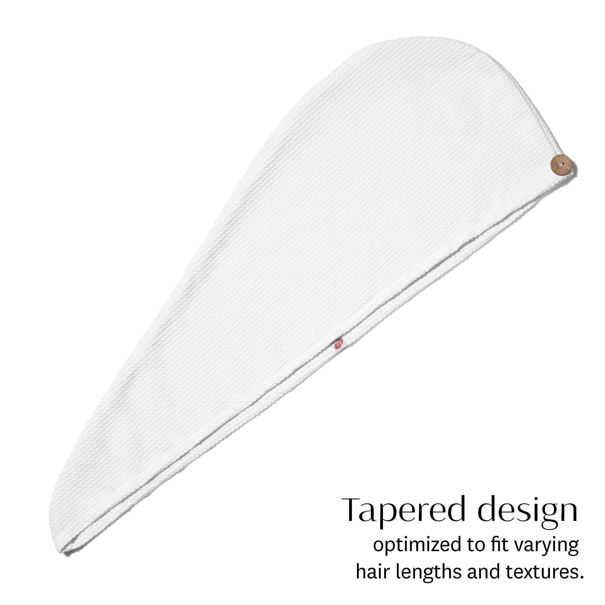 T3 - Luxe Turban Towel with Waffle Microfiber