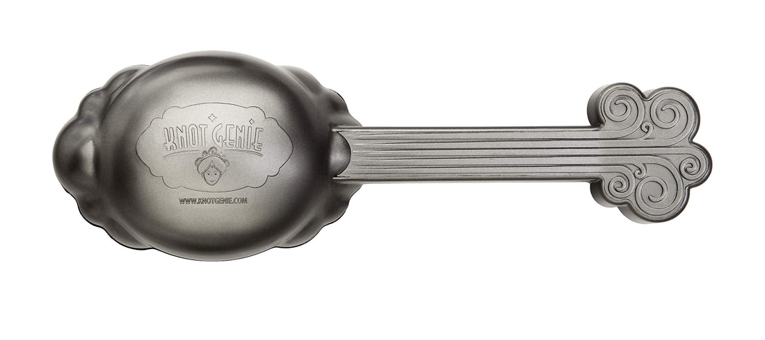 Knot Genie Supreme Detangling Brush, Soothing Silver