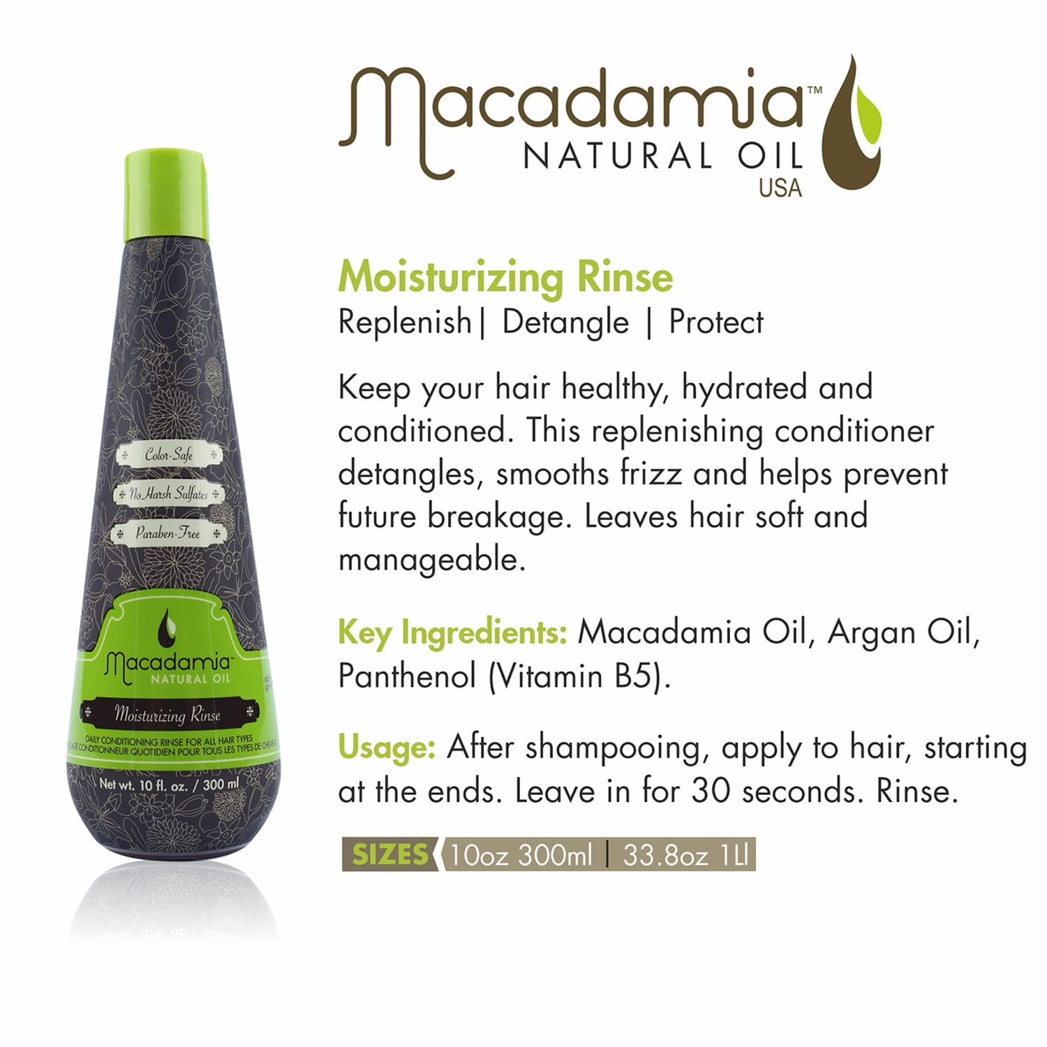 Macadamia Moisturizing Rinse 10 Ounce
